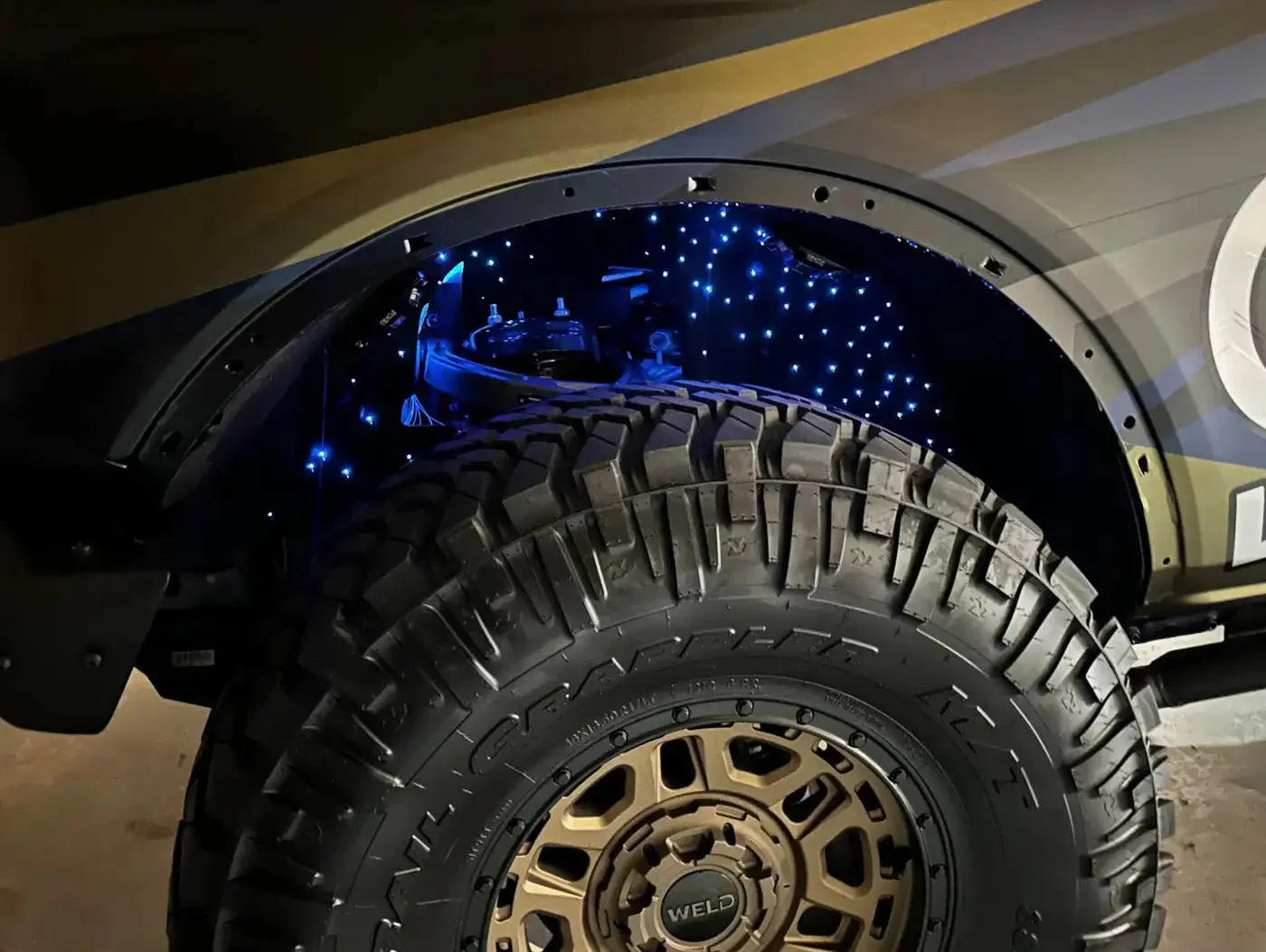 ORACLE Lighting Fiber Optic Wheel Liner ColorSHIFT RGB+W Kit - 40W LED/ 600 Fibers - Image 10