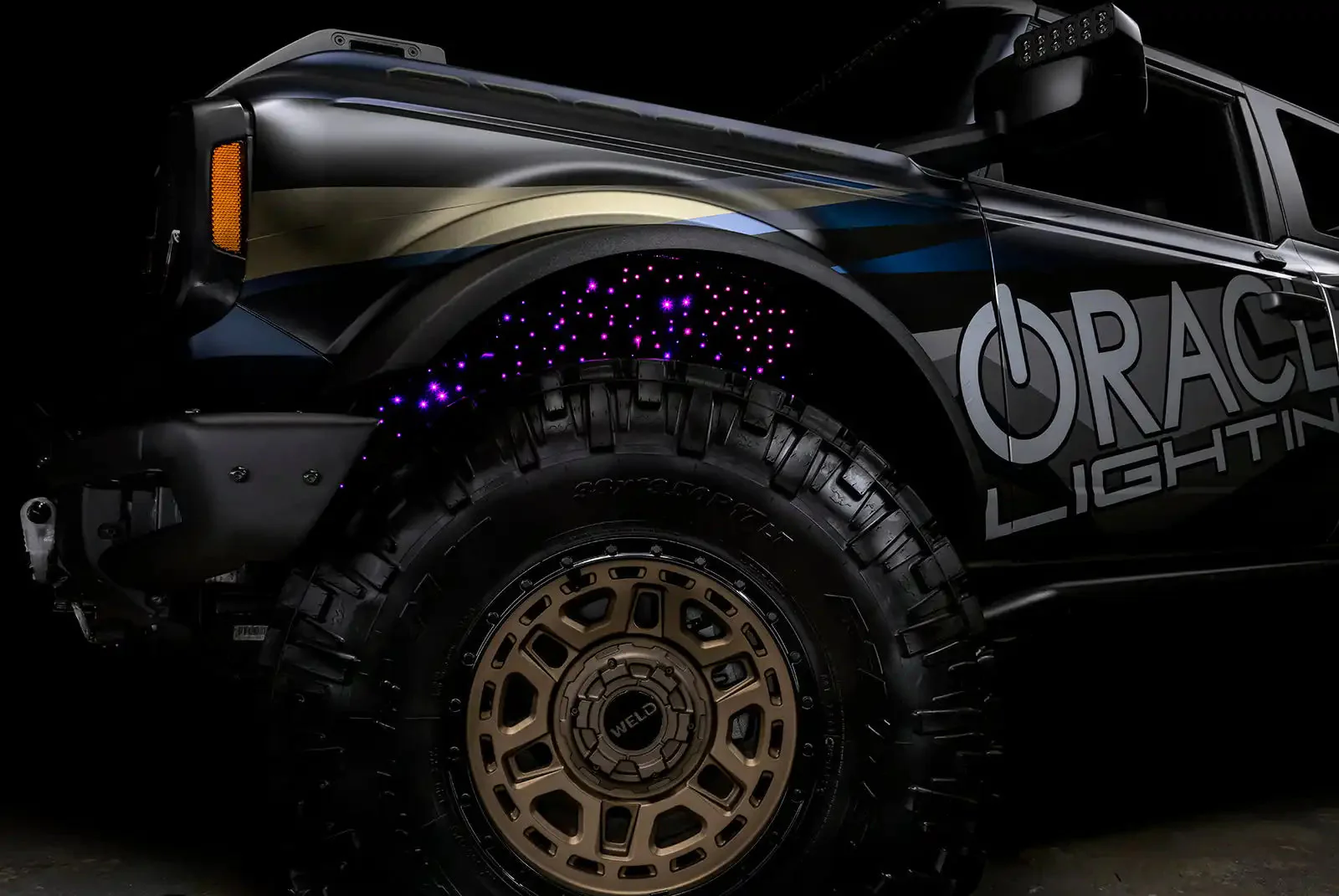 ORACLE Lighting Fiber Optic Wheel Liner ColorSHIFT RGB+W Kit - 40W LED/ 600 Fibers - Image 18