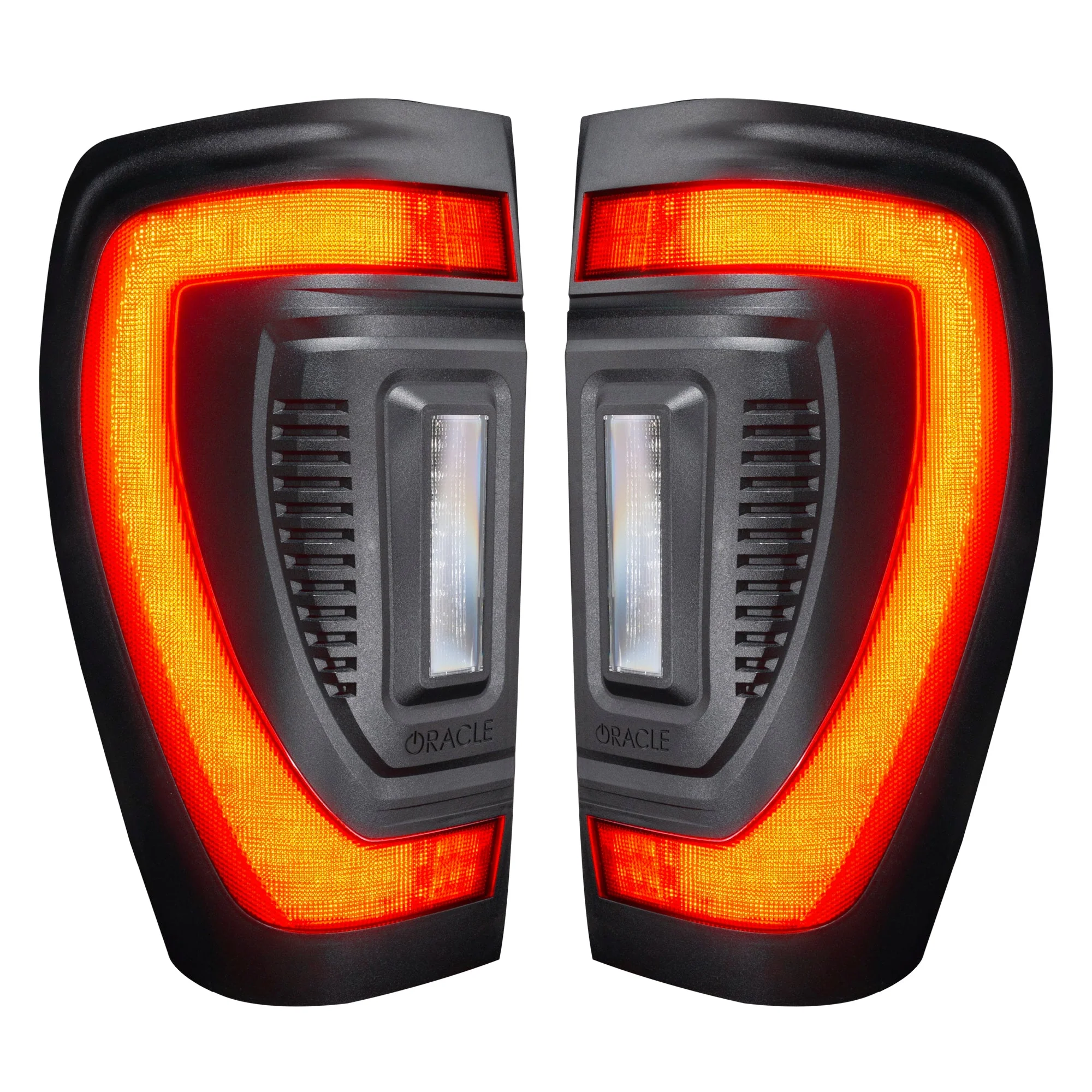 Flush Mount LED Tail Lights 2019-2026 GMC Sierra Sequential Turn Signals Halogen - Image 2
