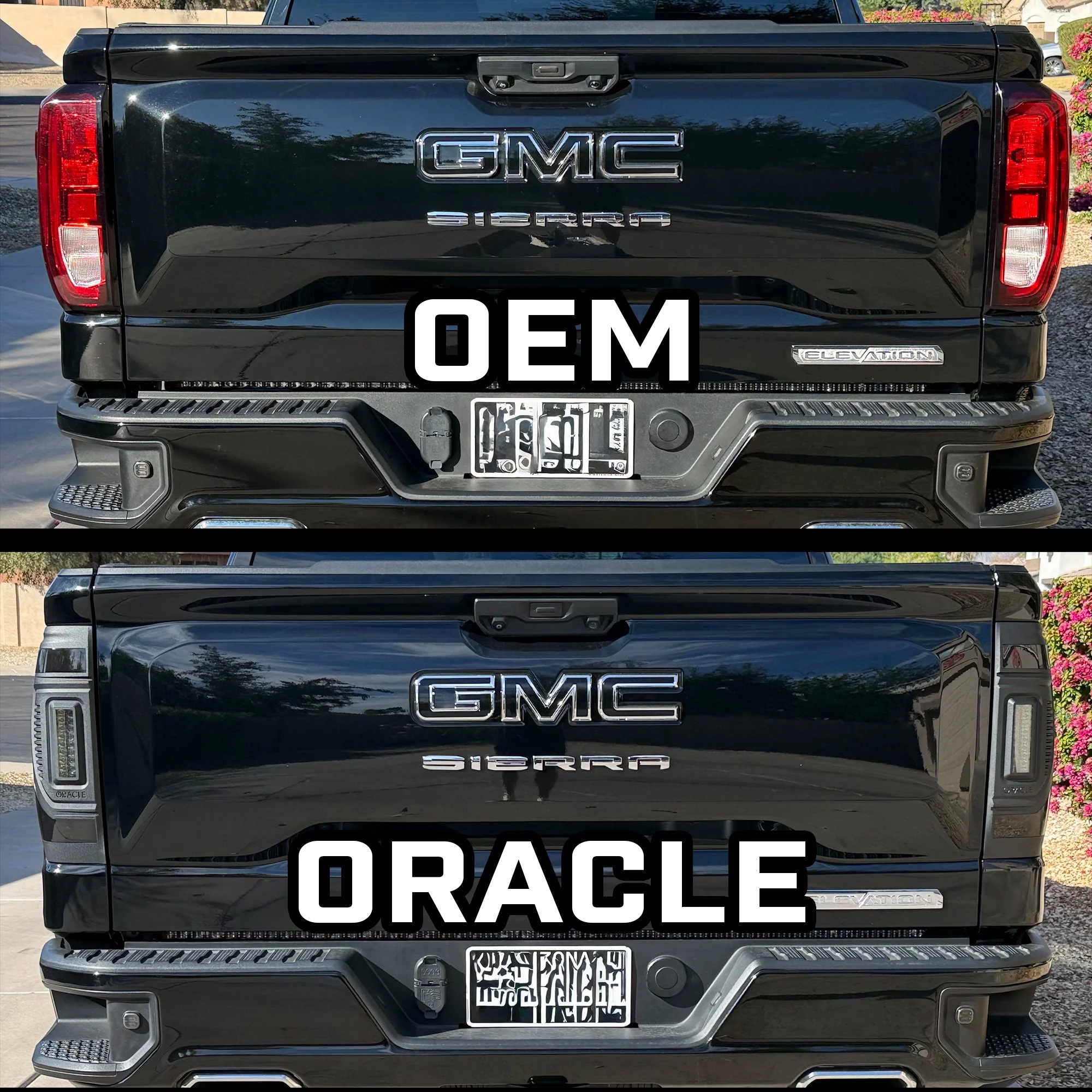 Flush Mount LED Tail Lights 2019-2026 GMC Sierra Sequential Turn Signals Halogen - Image 5