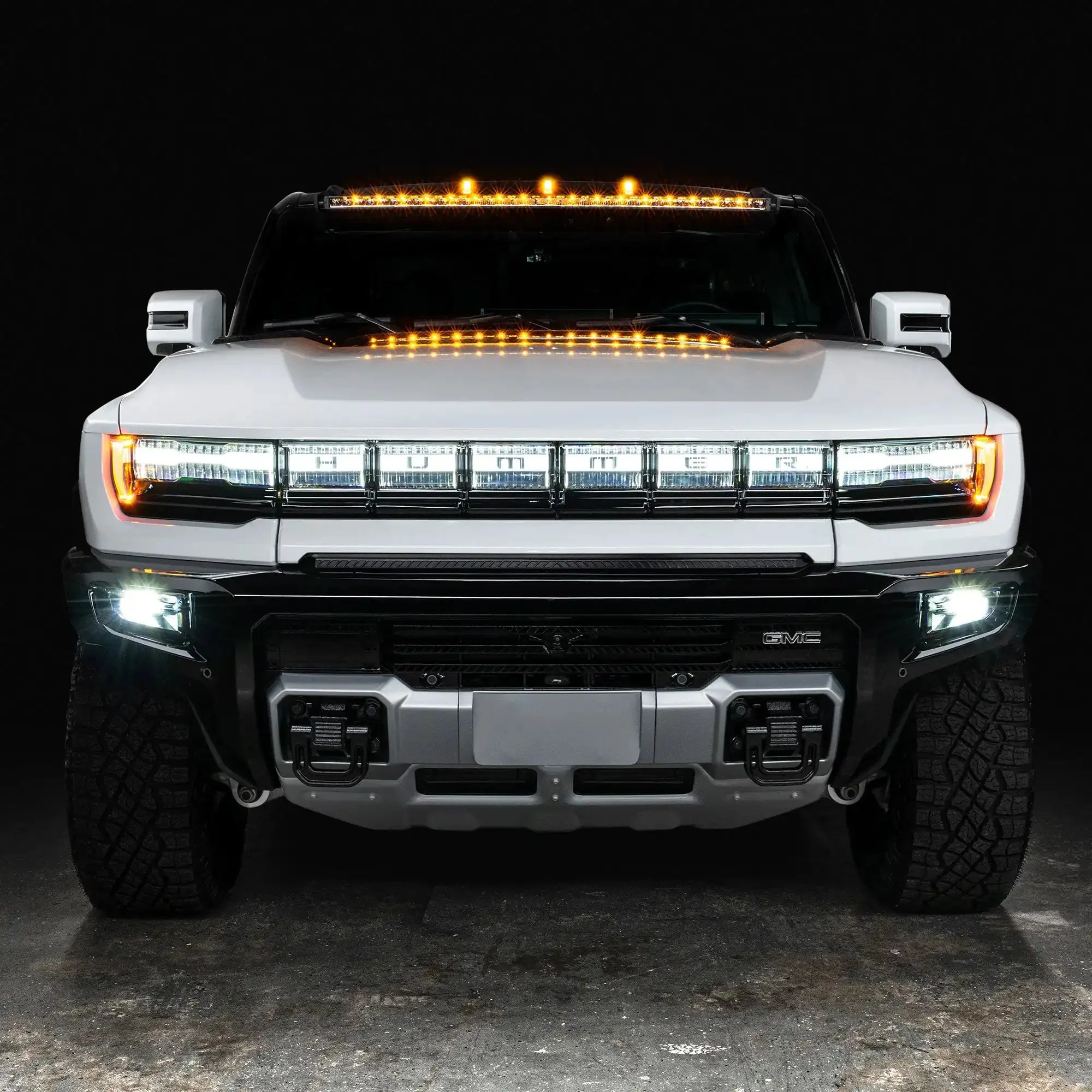 2022-2025 Hummer EV 50" Roof Mount Curved Light Bar w/ Brackets - Image 20