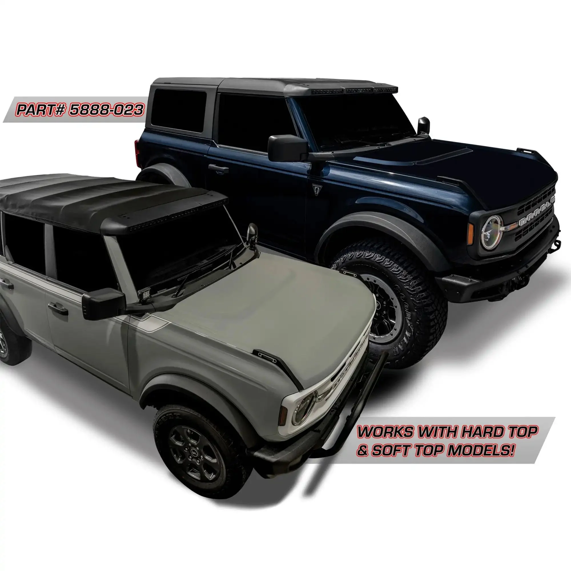 Ford Bronco Integrated Roof LED Light Bar | ORACLE 18,000 Lumens 240W - Image 4