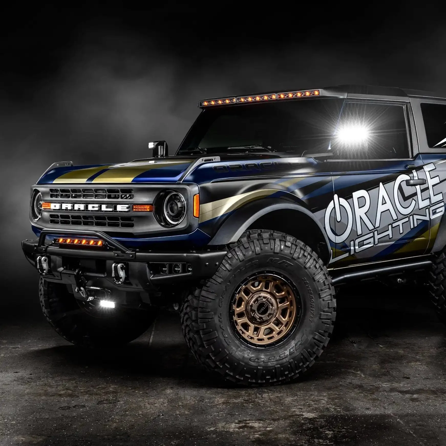 Ford Bronco Integrated Roof LED Light Bar | ORACLE 18,000 Lumens 240W - Image 8