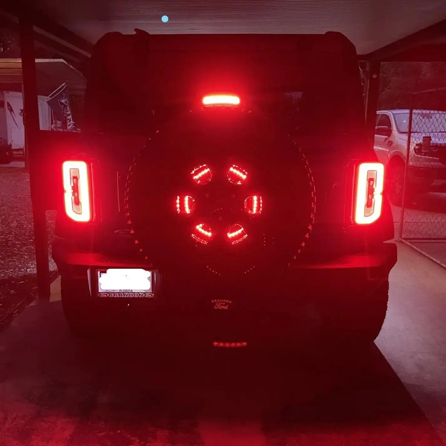 ORACLE Lighting LED Illuminated Spare Tire Wheel Ring Third Brake Light - Ford Bronco - Image 10
