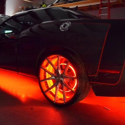 ORACLE Lighting LED Illuminated Wheel Rings - ColorSHIFT - Image 11