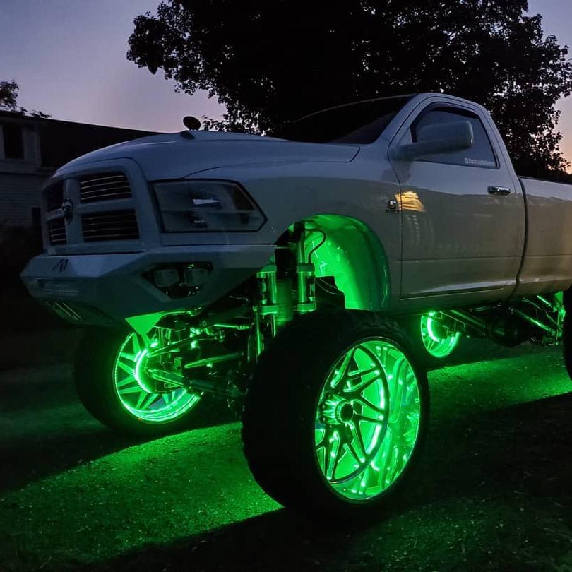 ORACLE Lighting LED Illuminated Wheel Rings - ColorSHIFT - Image 18