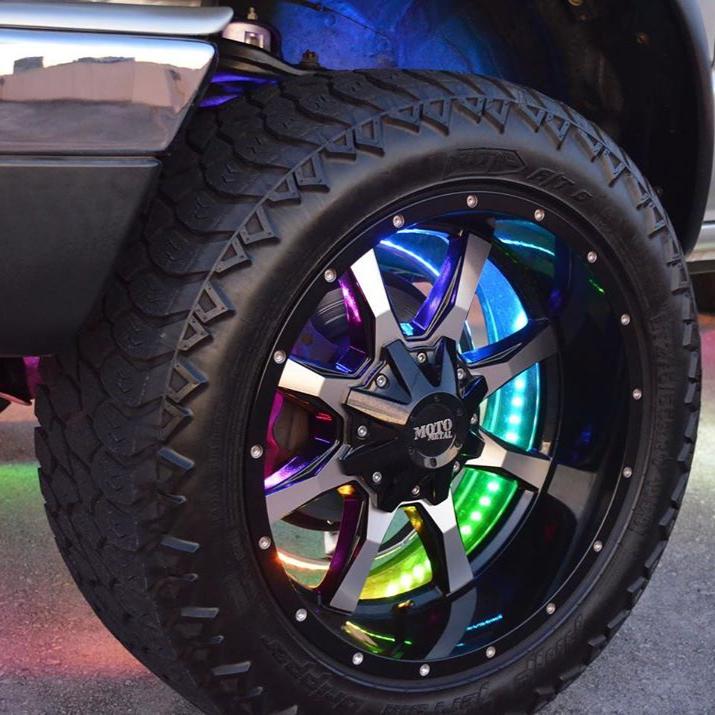 ORACLE Lighting LED Illuminated Wheel Rings - Dynamic ColorSHIFT - Image 11