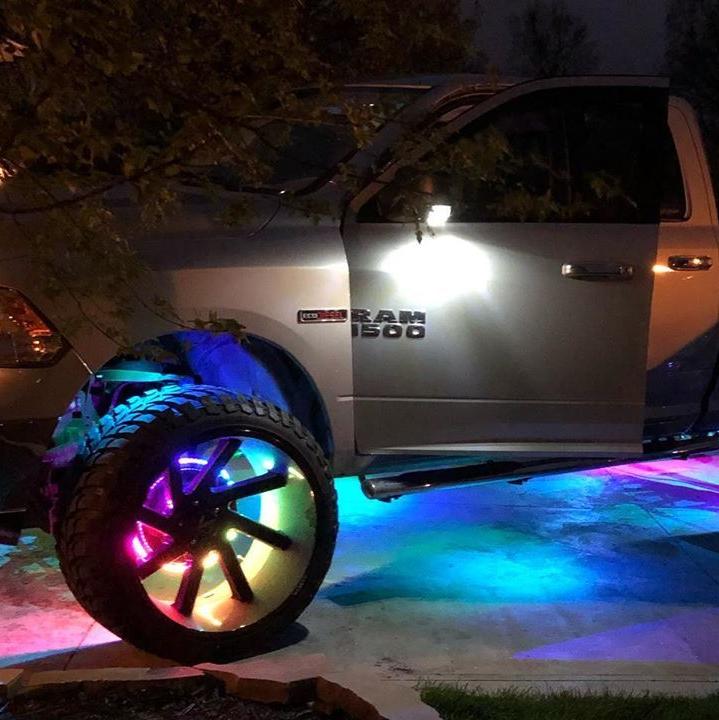 ORACLE Lighting LED Illuminated Wheel Rings - Dynamic ColorSHIFT - Image 16