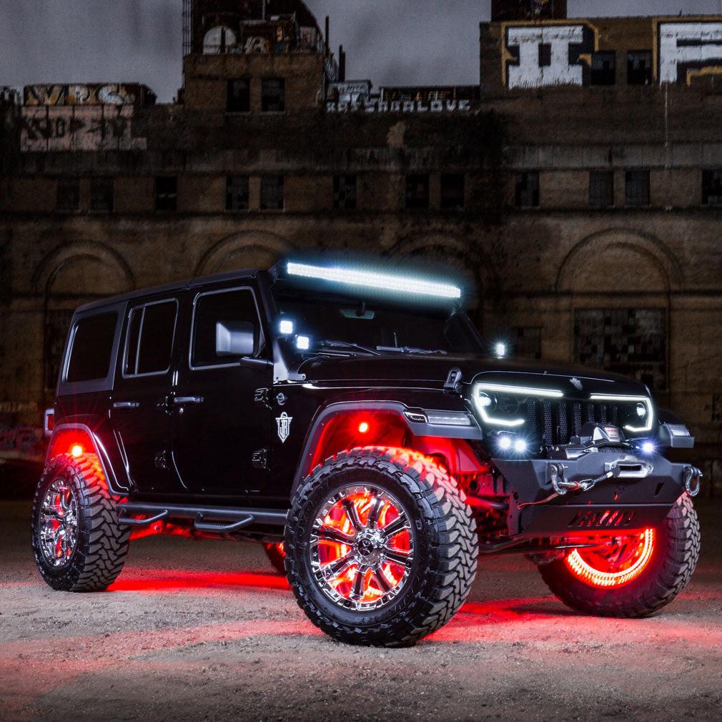 ORACLE Lighting LED Illuminated Wheel Rings - Dynamic ColorSHIFT - Image 22