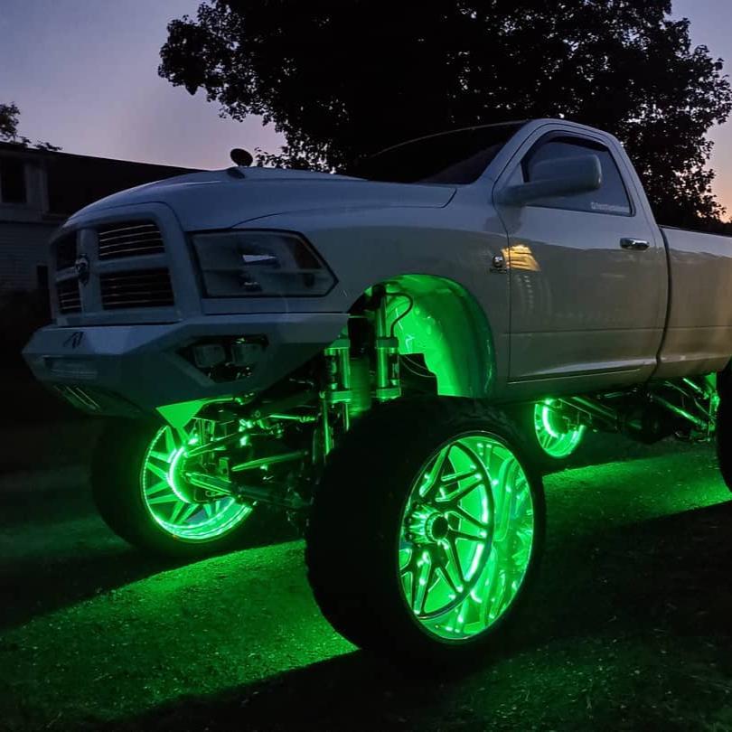 ORACLE Lighting LED Illuminated Wheel Rings - Dynamic ColorSHIFT - Image 25