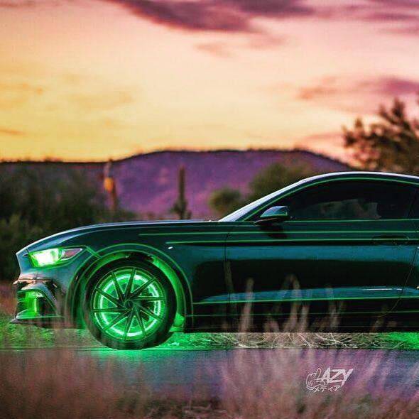 ORACLE Lighting LED Illuminated Wheel Rings - Dynamic ColorSHIFT - Image 27