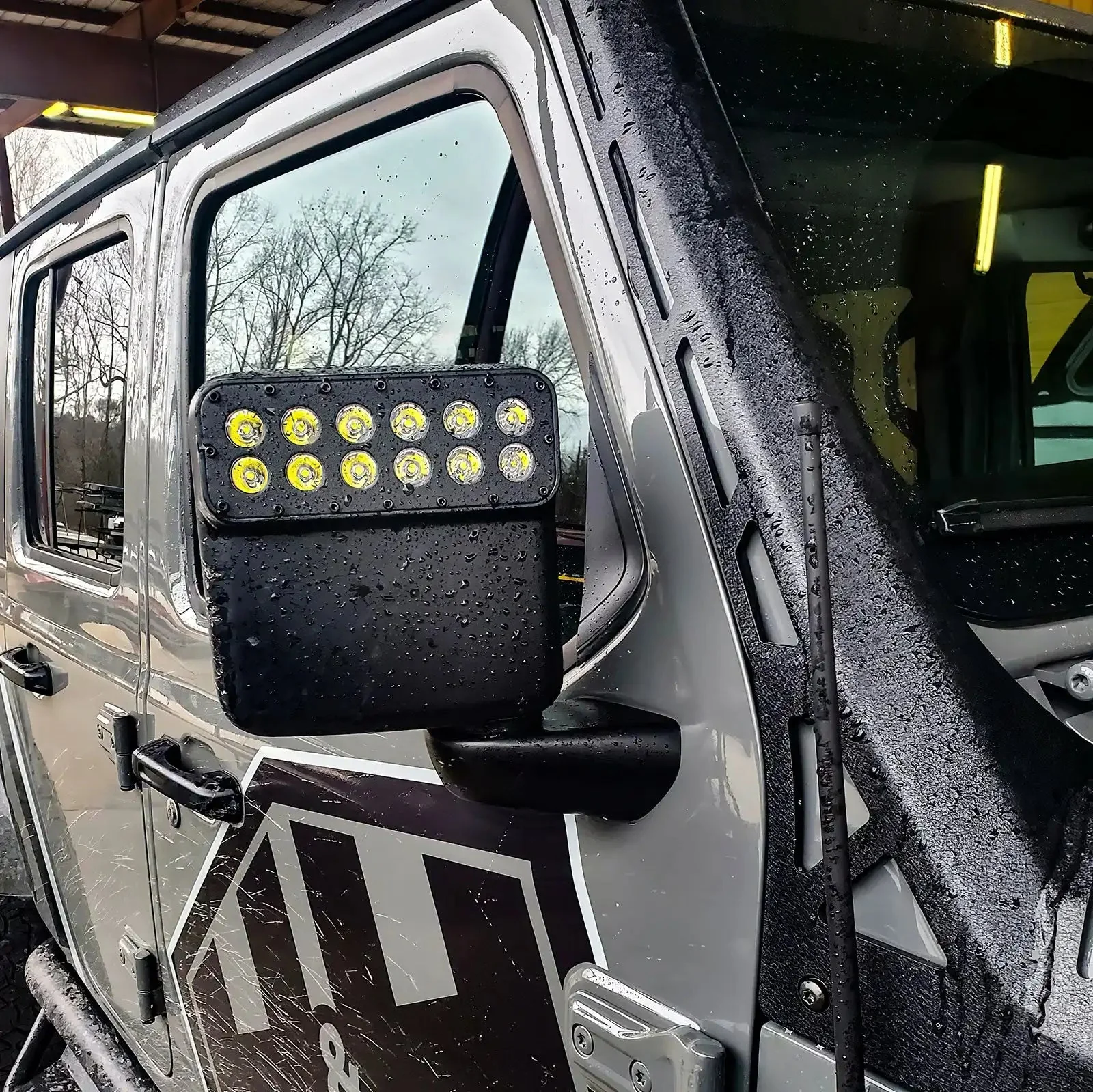 LED Off-Road Side Mirrors for Jeep Wrangler JL / Gladiator JT - Image 23