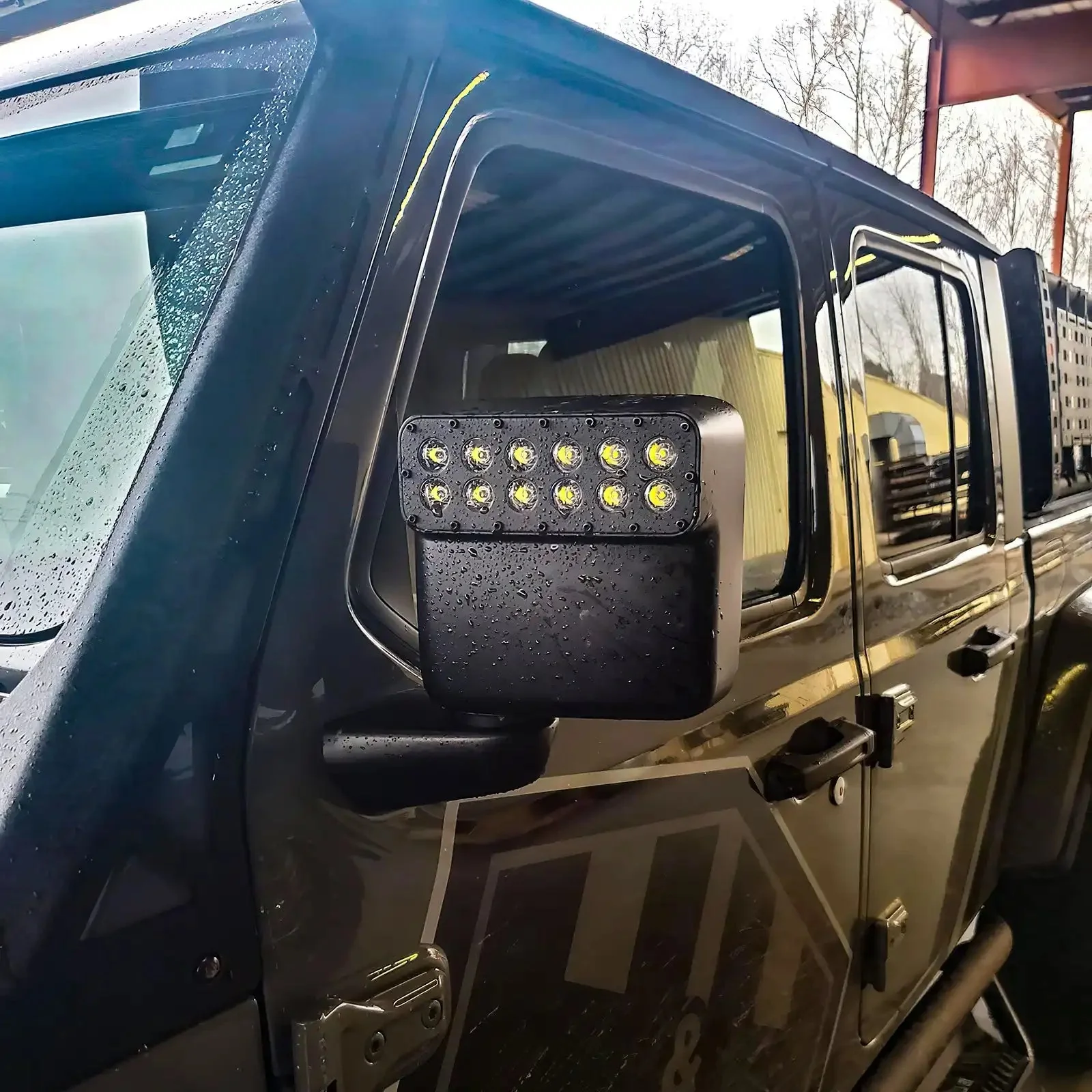 LED Off-Road Side Mirrors for Jeep Wrangler JL / Gladiator JT - Image 25