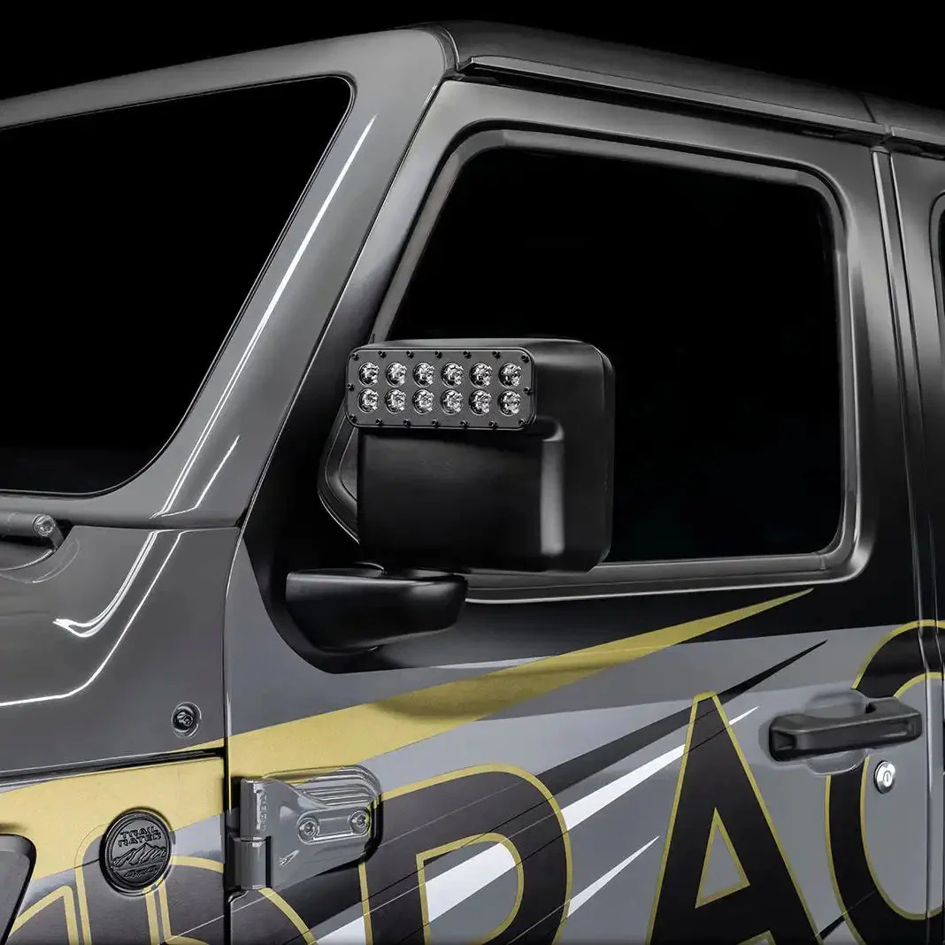 LED Off-Road Side Mirrors for Jeep Wrangler JL / Gladiator JT - Image 26