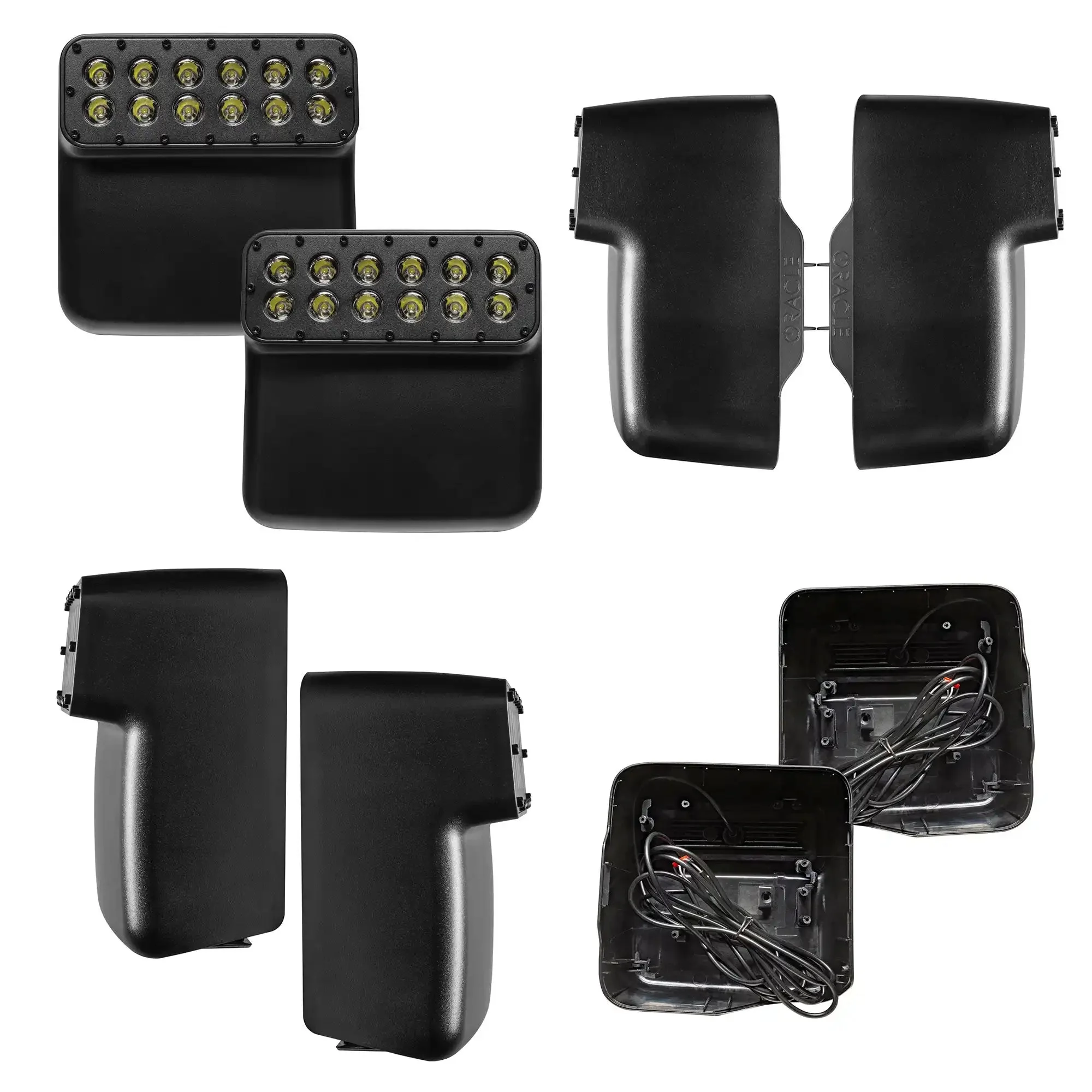 LED Off-Road Side Mirrors for Jeep Wrangler JL / Gladiator JT - Image 4