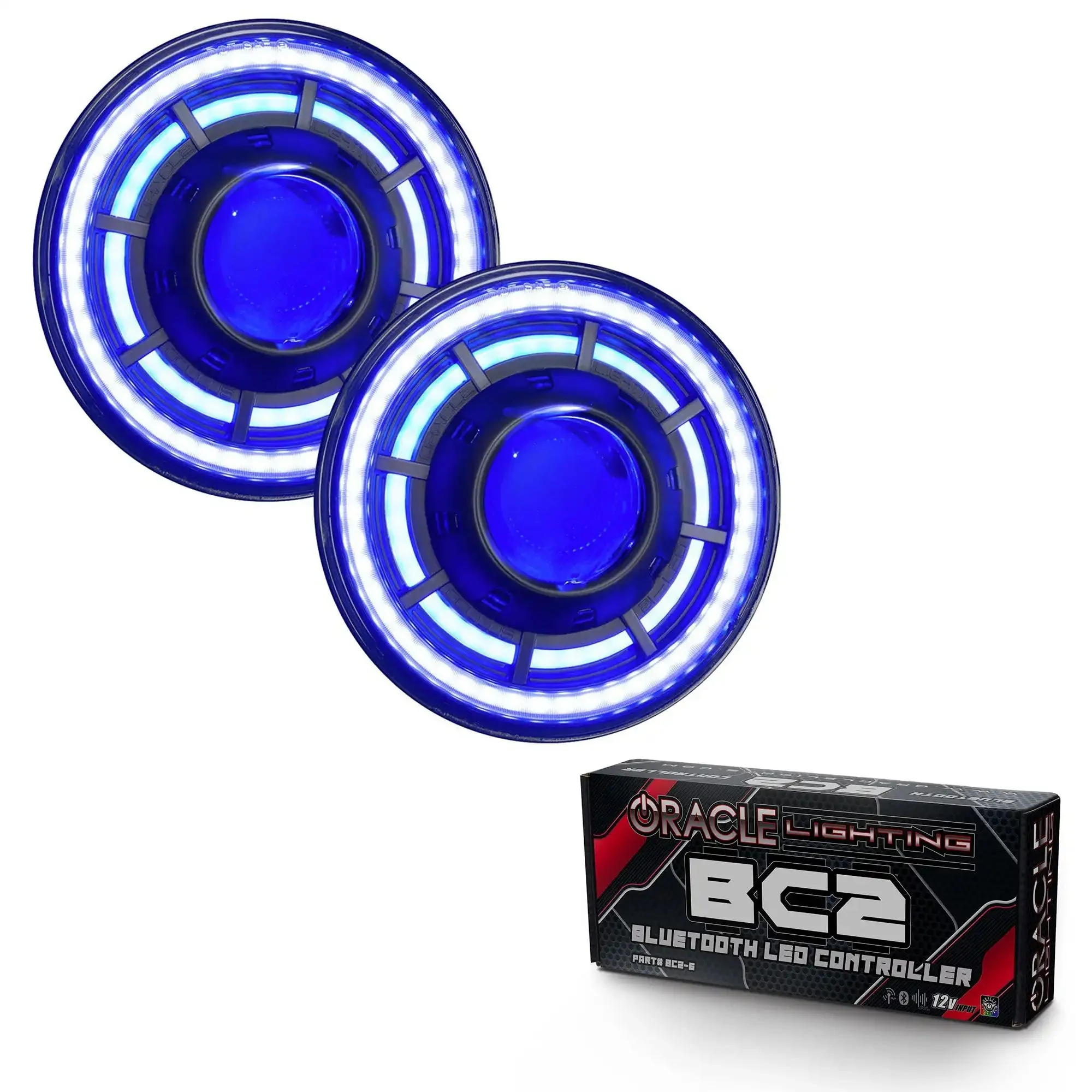 ORACLE Lighting Oculus™ 7" ColorSHIFT Bi-LED Projector Headlights for Jeep Wrangler JK - Image 61