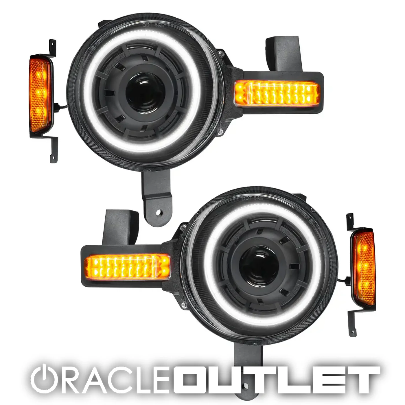 ORACLE Lighting Oculus Bi-LED Projector Headlights for 2021+ Ford Bronco | ORACLE Outlet | GRADE A