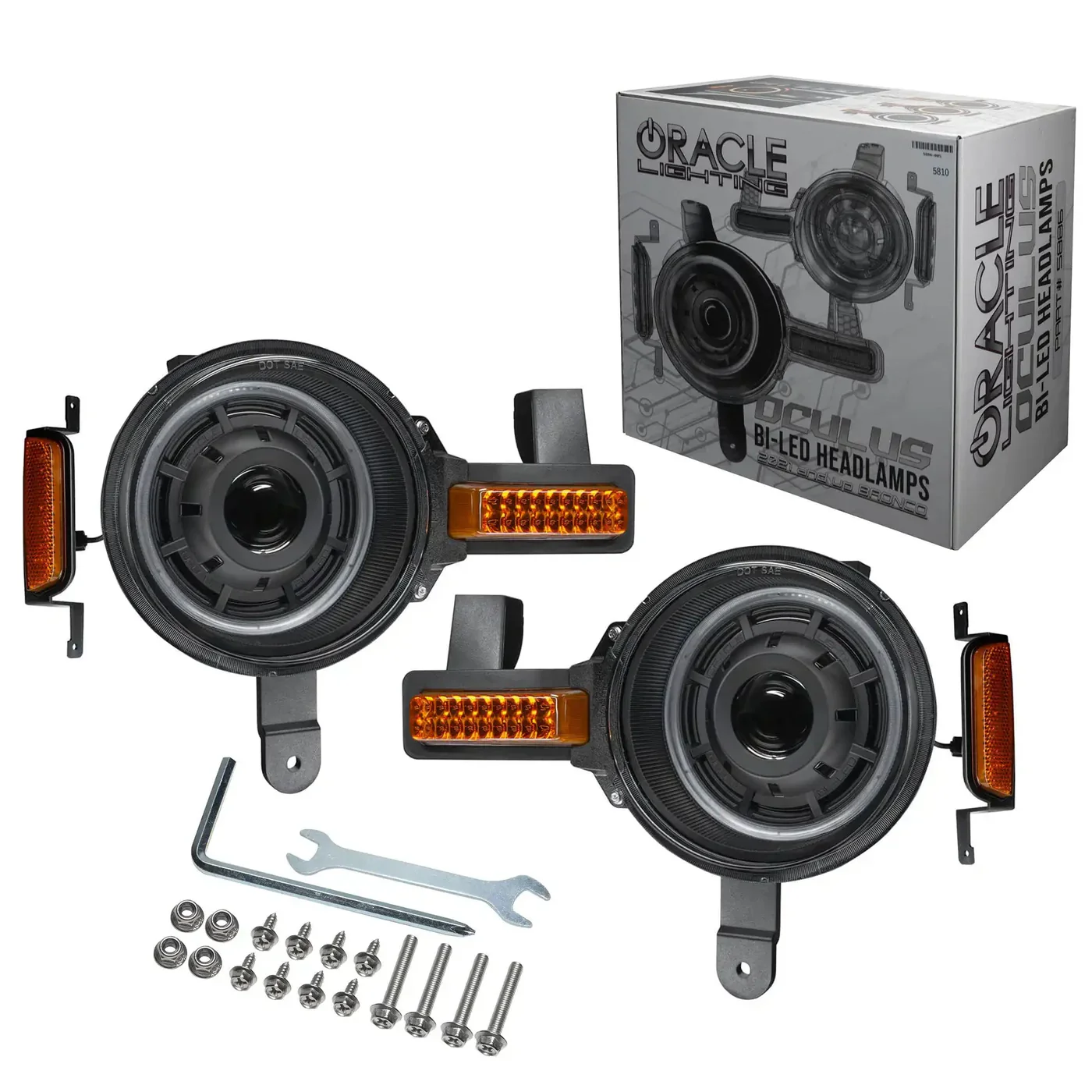 ORACLE Lighting Oculus Bi-LED Projector Headlights for 2021+ Ford Bronco | ORACLE Outlet | GRADE A - Image 3