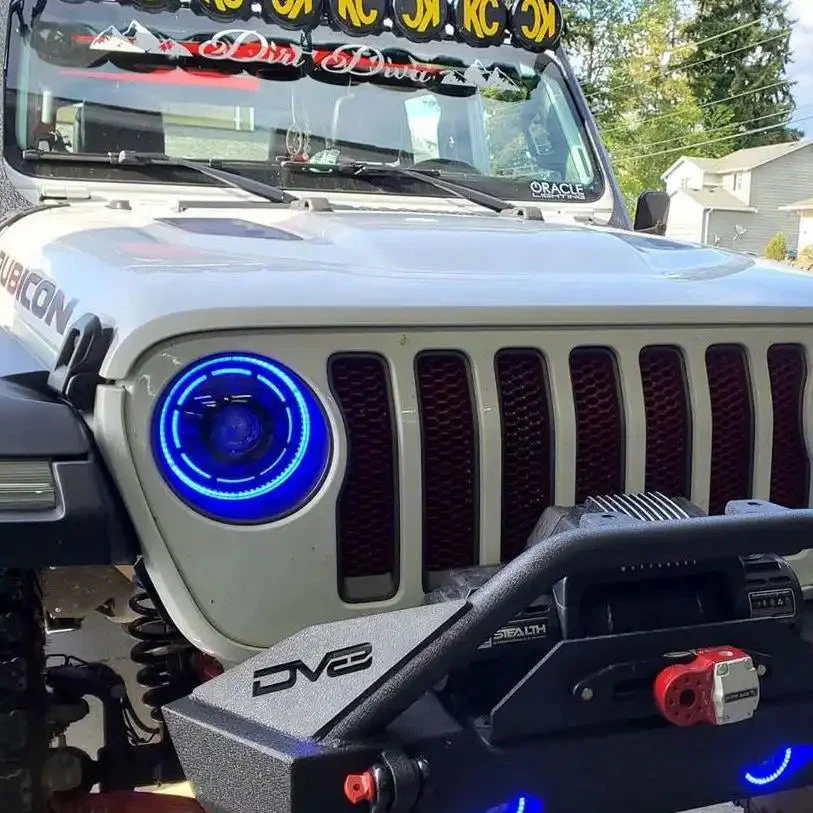ORACLE Lighting Oculus™ ColorSHIFT Bi-LED Projector Headlights for Jeep JL / Gladiator JT - Image 11