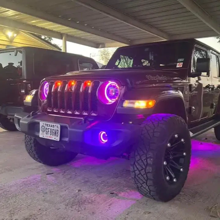 ORACLE Lighting Oculus™ ColorSHIFT Bi-LED Projector Headlights for Jeep JL / Gladiator JT - Image 23
