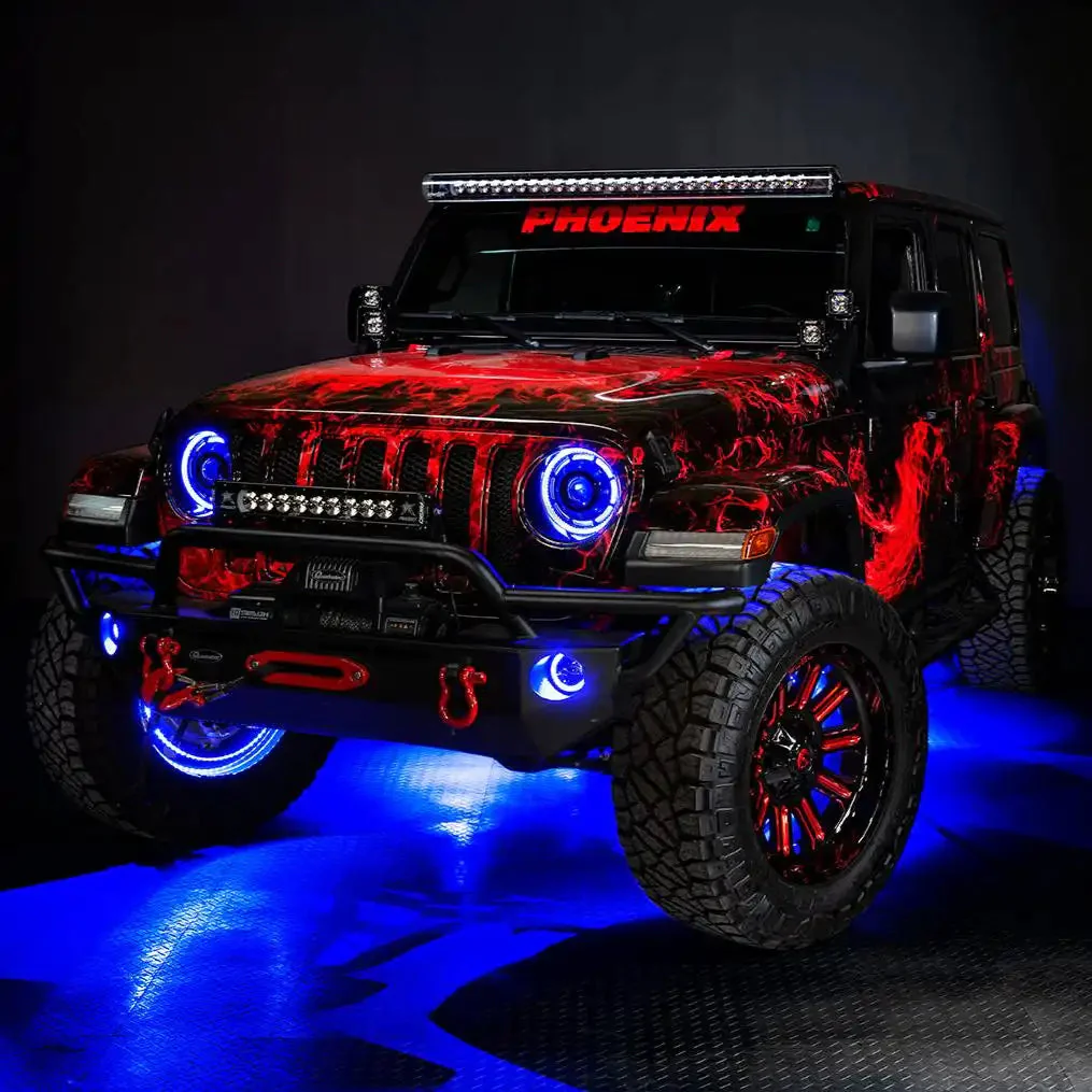 ORACLE Lighting Oculus™ ColorSHIFT Bi-LED Projector Headlights for Jeep JL / Gladiator JT - Image 30