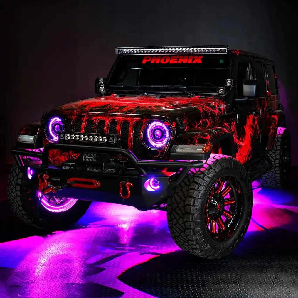 ORACLE Lighting Oculus™ ColorSHIFT Bi-LED Projector Headlights for Jeep JL / Gladiator JT - Image 32