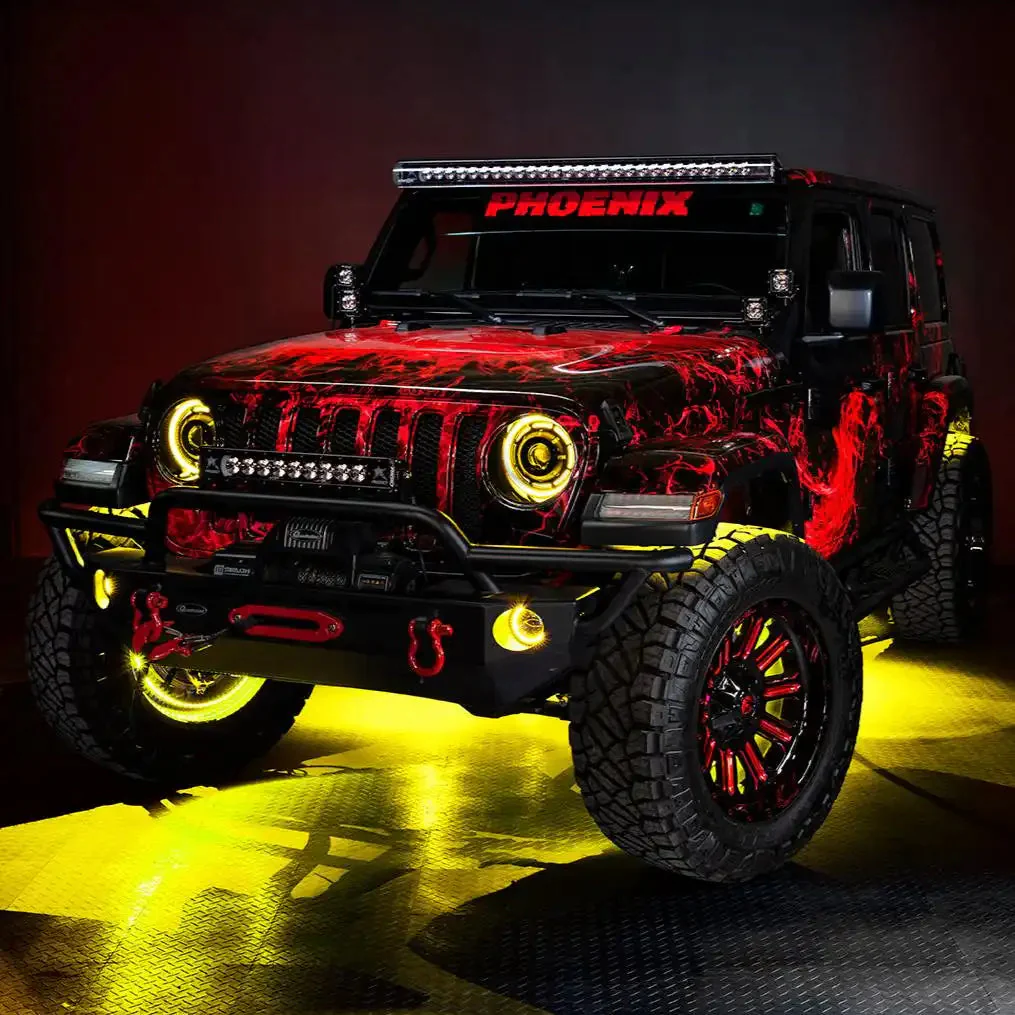 ORACLE Lighting Oculus™ ColorSHIFT Bi-LED Projector Headlights for Jeep JL / Gladiator JT - Image 34