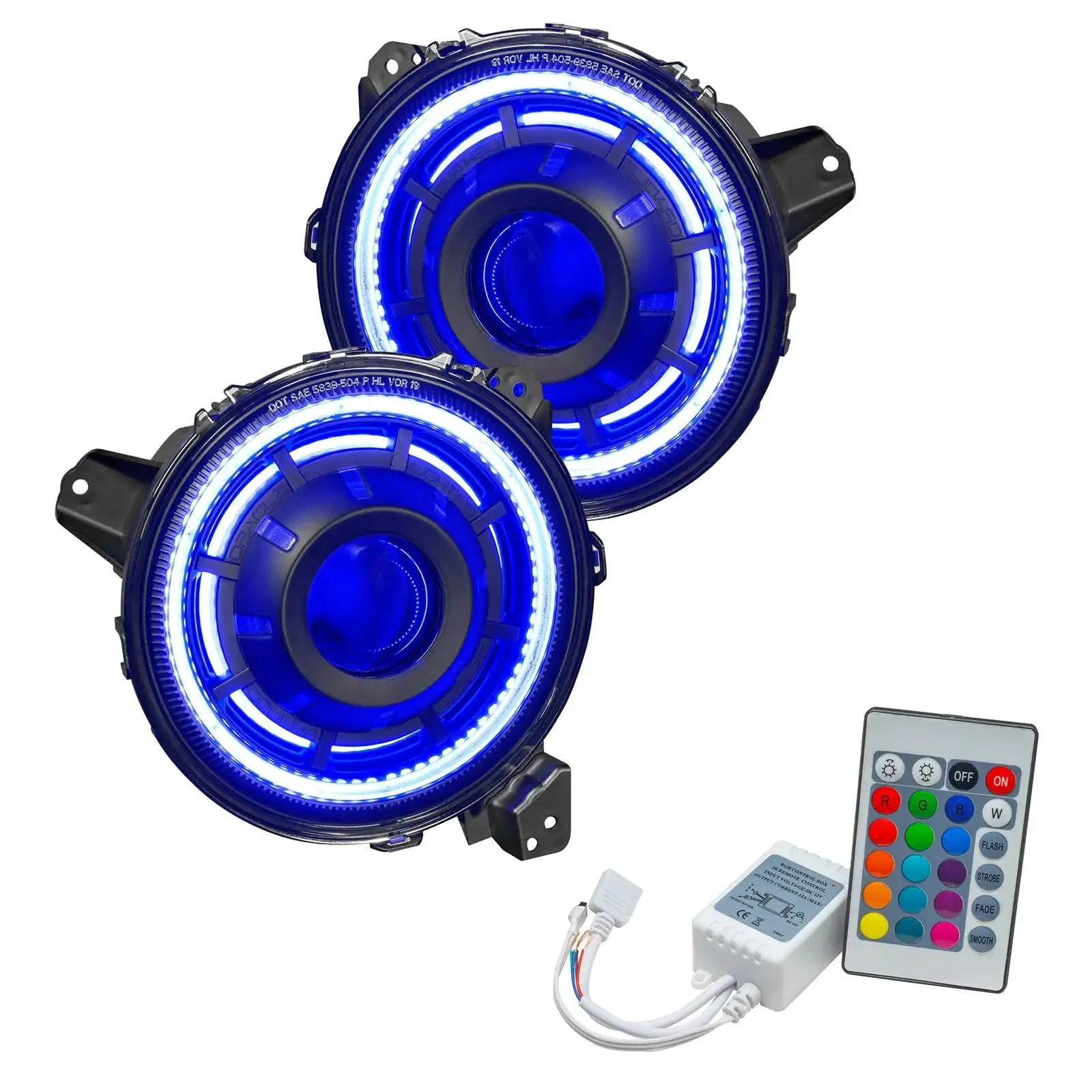 ORACLE Lighting Oculus™ ColorSHIFT Bi-LED Projector Headlights for Jeep JL / Gladiator JT - Image 37