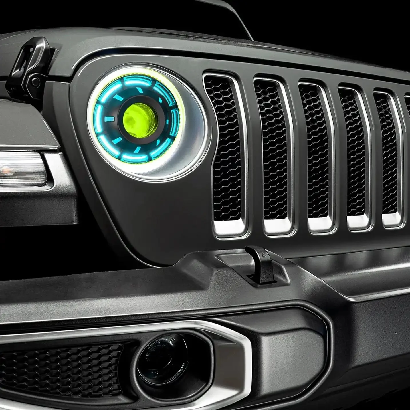 ORACLE Lighting Oculus™ ColorSHIFT Bi-LED Projector Headlights for Jeep JL / Gladiator JT - Image 6