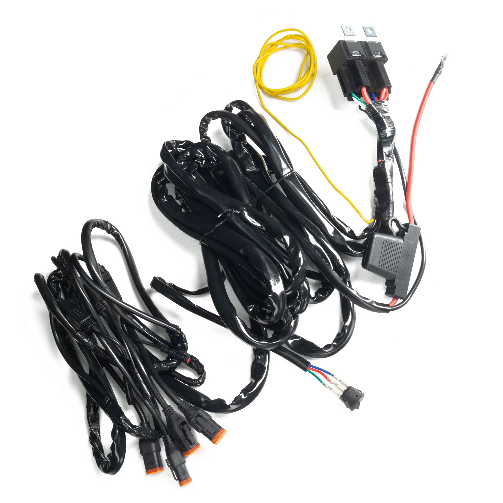 ORACLE Lighting VEGA Series 7 Quad Wiring Harness with Dual 80A Relays and Switch - Image 2