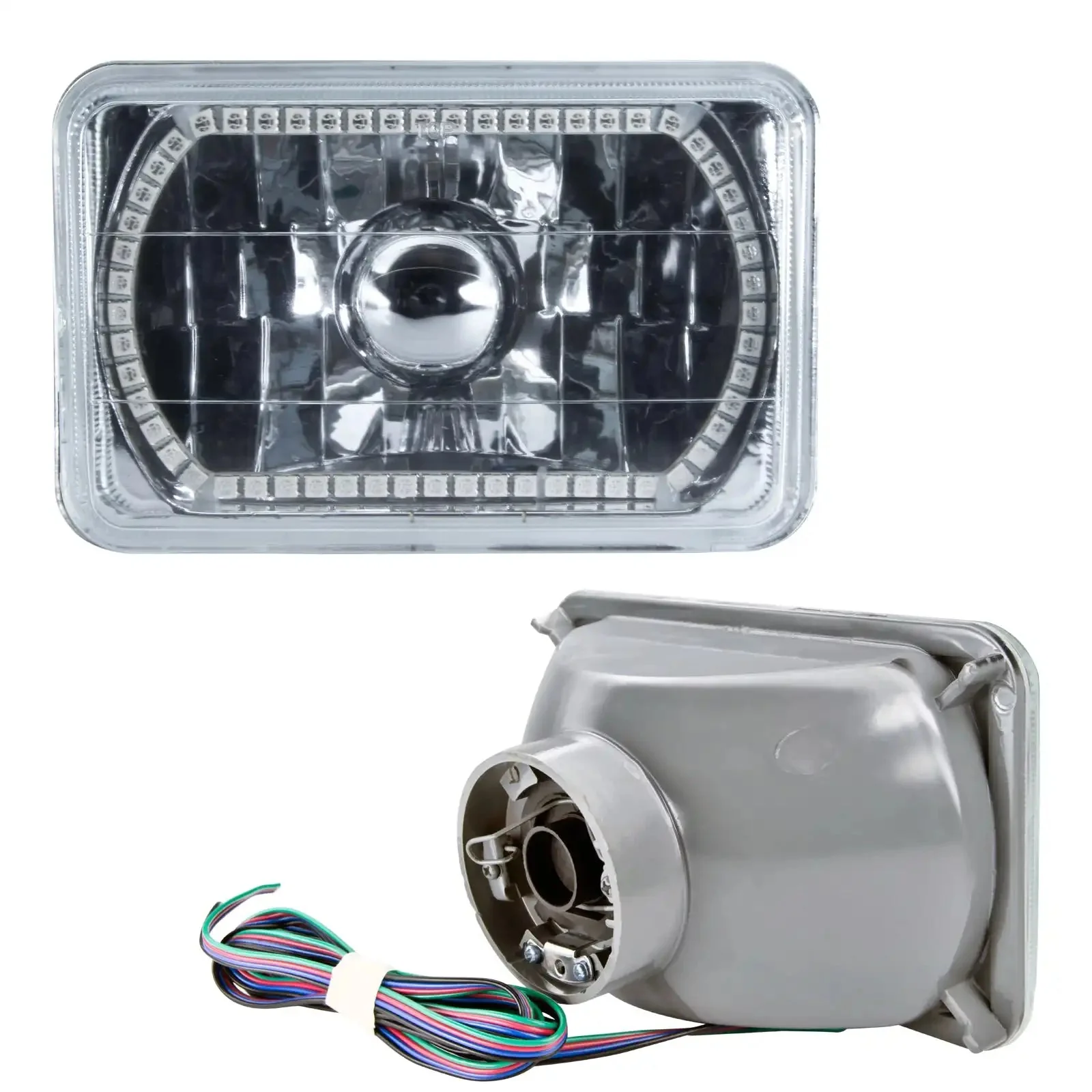 ORACLE Pre-Installed 4x6" H4651/H4656 Sealed Beam Halo (Single) - Image 3