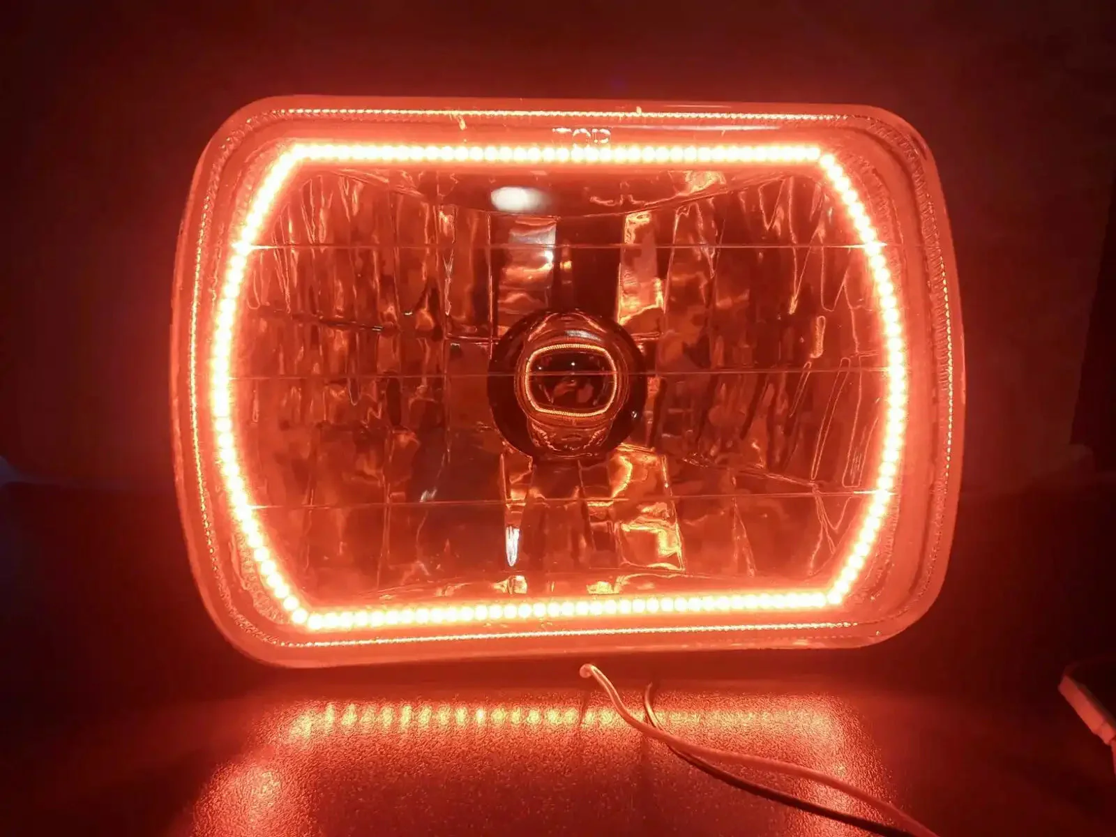 ORACLE Pre-Installed 7x6" H6054 Sealed Beam Headlights - Amber 6908-005 - Image 2