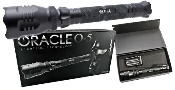 ORACLE Q-5 Tactical LED Flashlight - Image 3