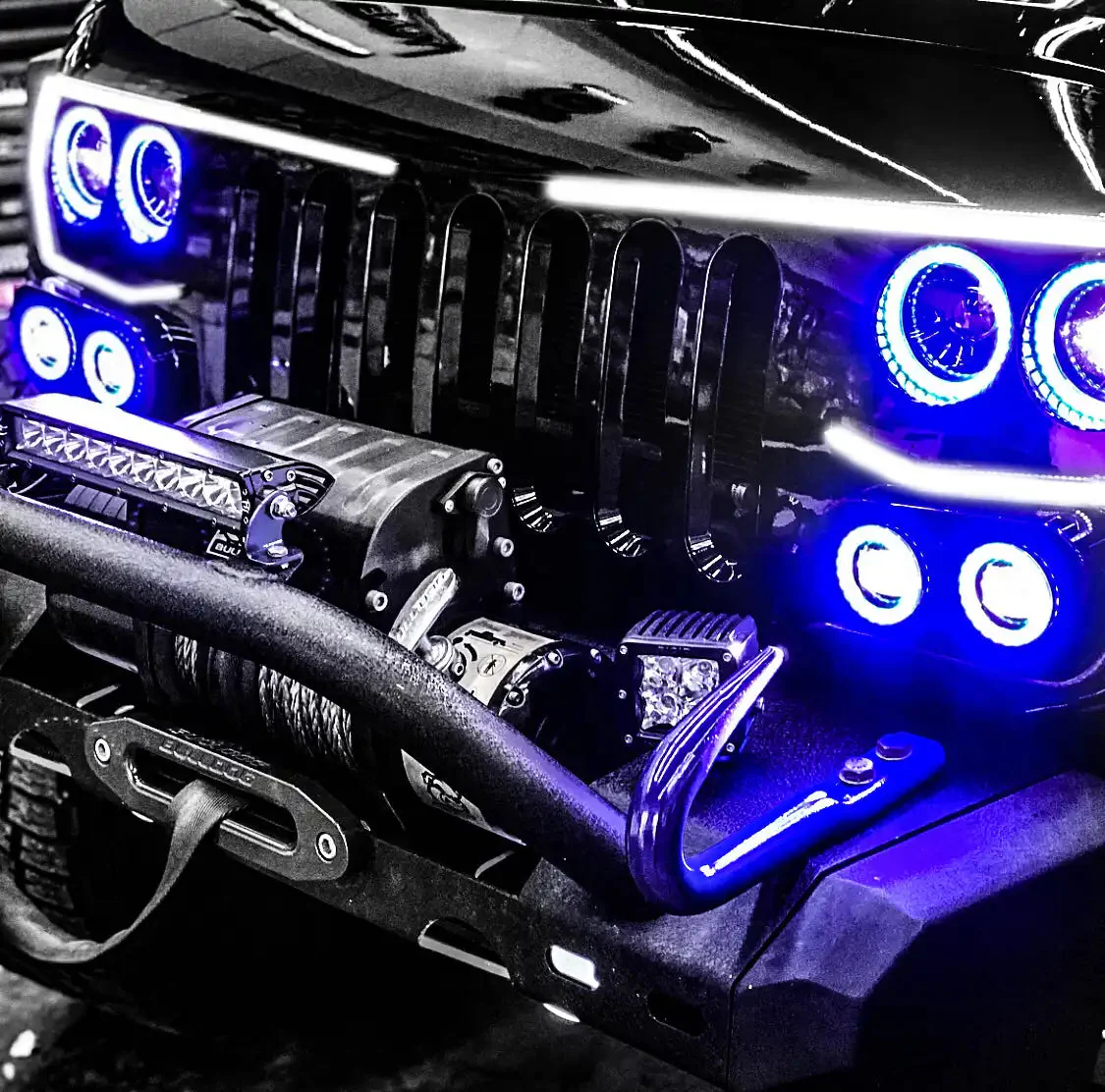 ORACLE Lighting Vector™ Series Grill LED Halo Kit - JK/JL/JT - Image 10