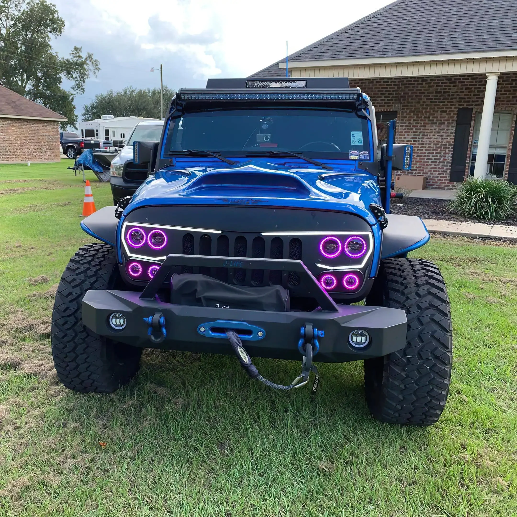 ORACLE Lighting Vector™ Series Grill LED Halo Kit - JK/JL/JT - Image 15