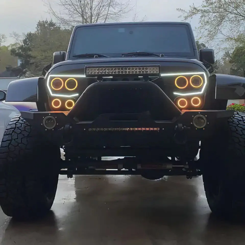 ORACLE Lighting Vector™ Series Grill LED Halo Kit - JK/JL/JT - Image 19