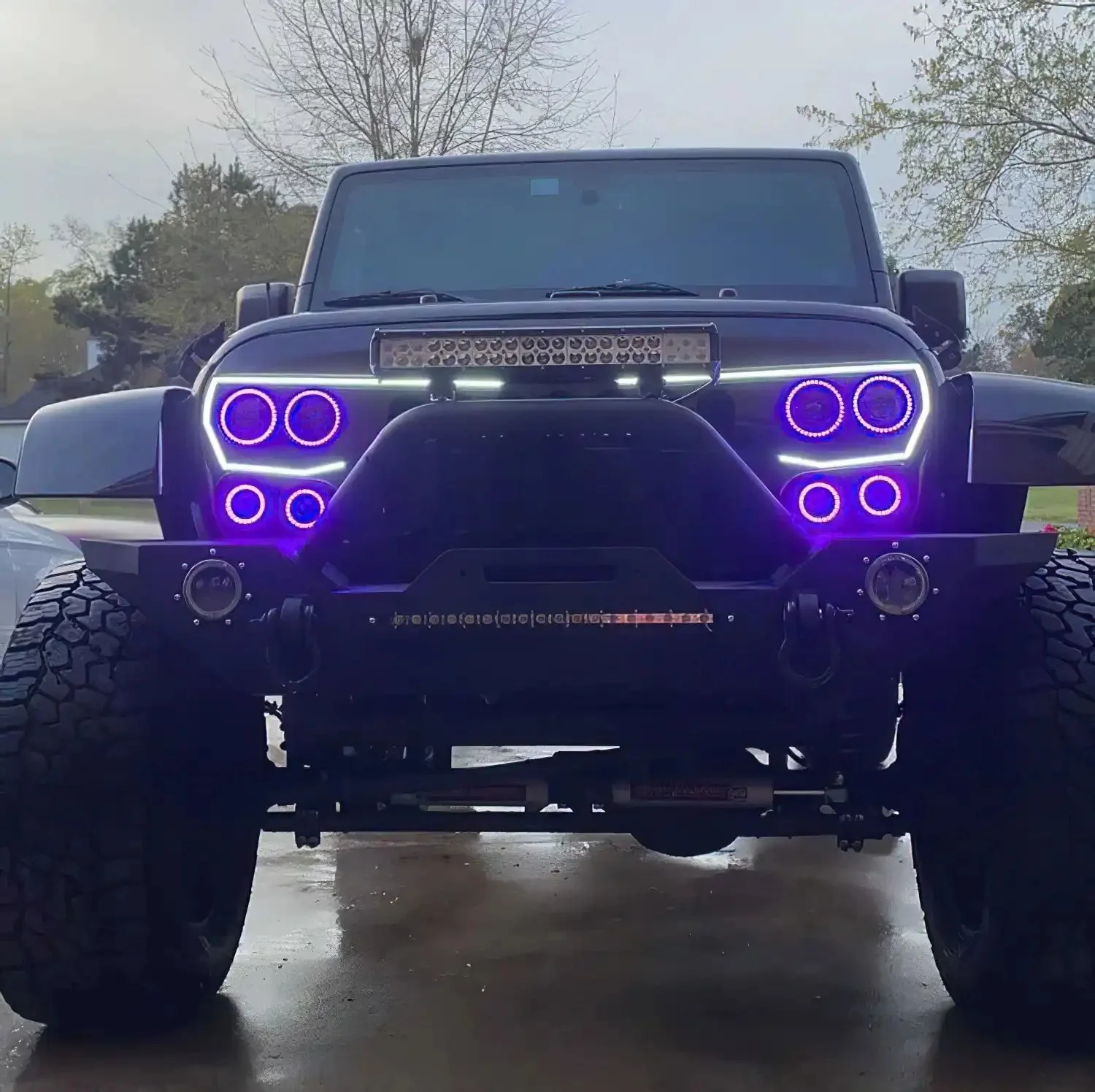 ORACLE Lighting Vector™ Series Grill LED Halo Kit - JK/JL/JT - Image 20