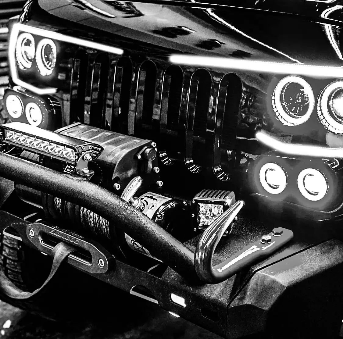 ORACLE Lighting Vector™ Series Grill LED Halo Kit - JK/JL/JT - Image 9
