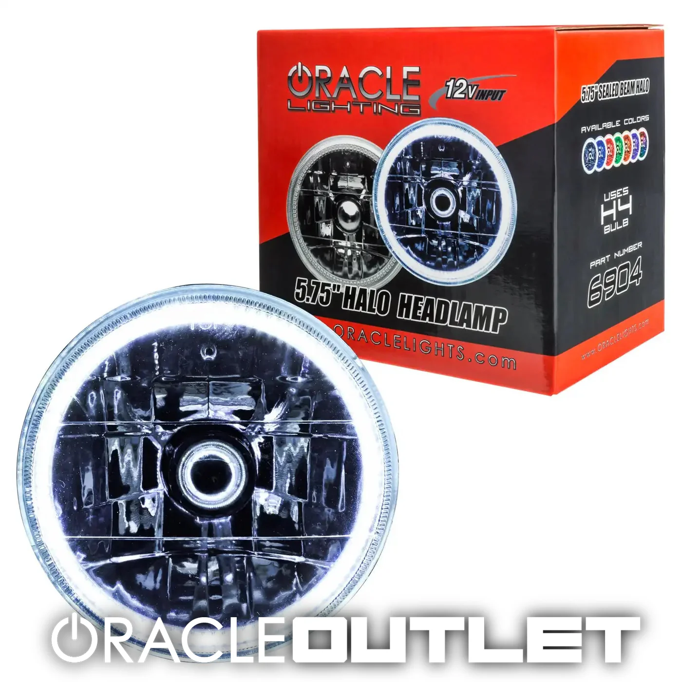 Pre-Installed Lights 5.75" LED Sealed Beam | ORACLE Outlet | GRADE C