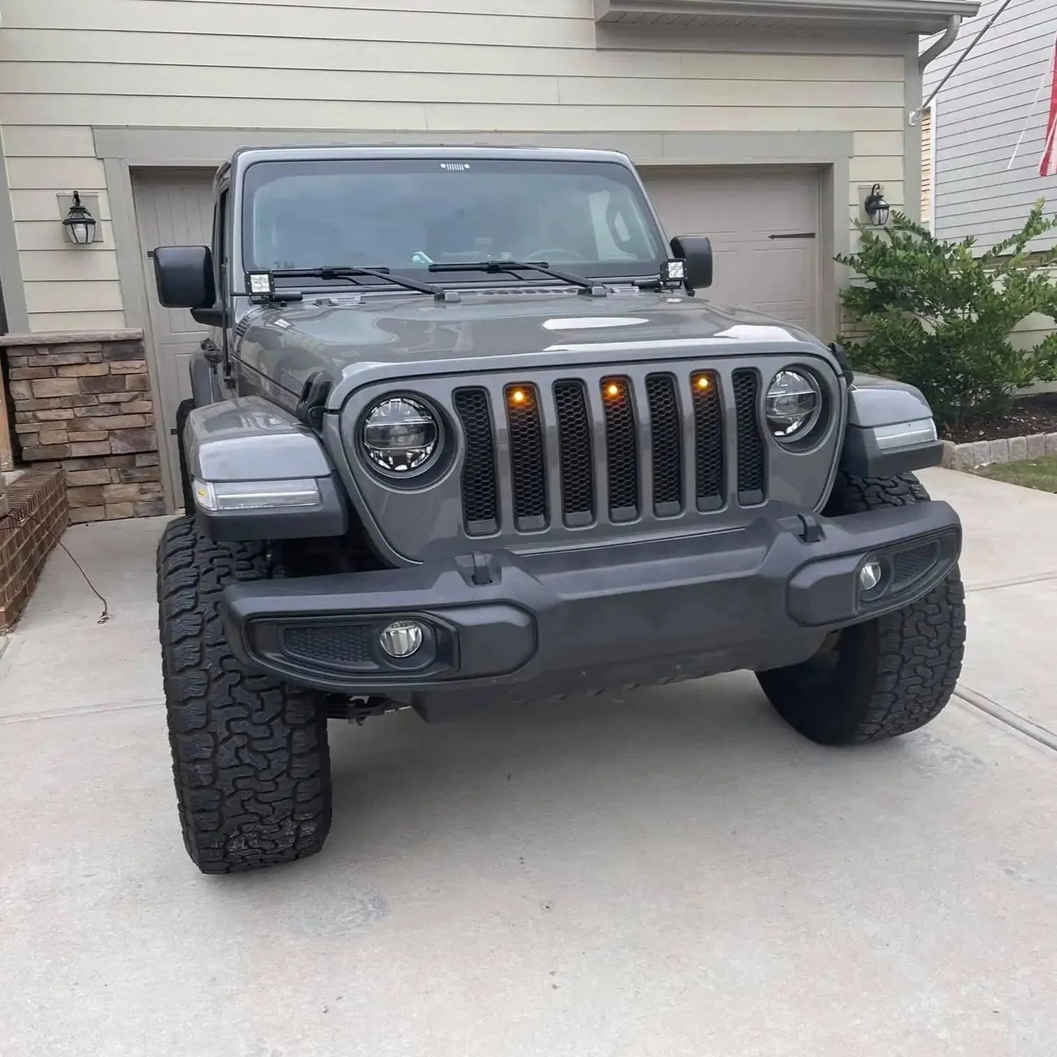 ORACLE Pre-Runner LED Grill Light Kit for Jeep Wrangler JL (2018-2023) - Image 16