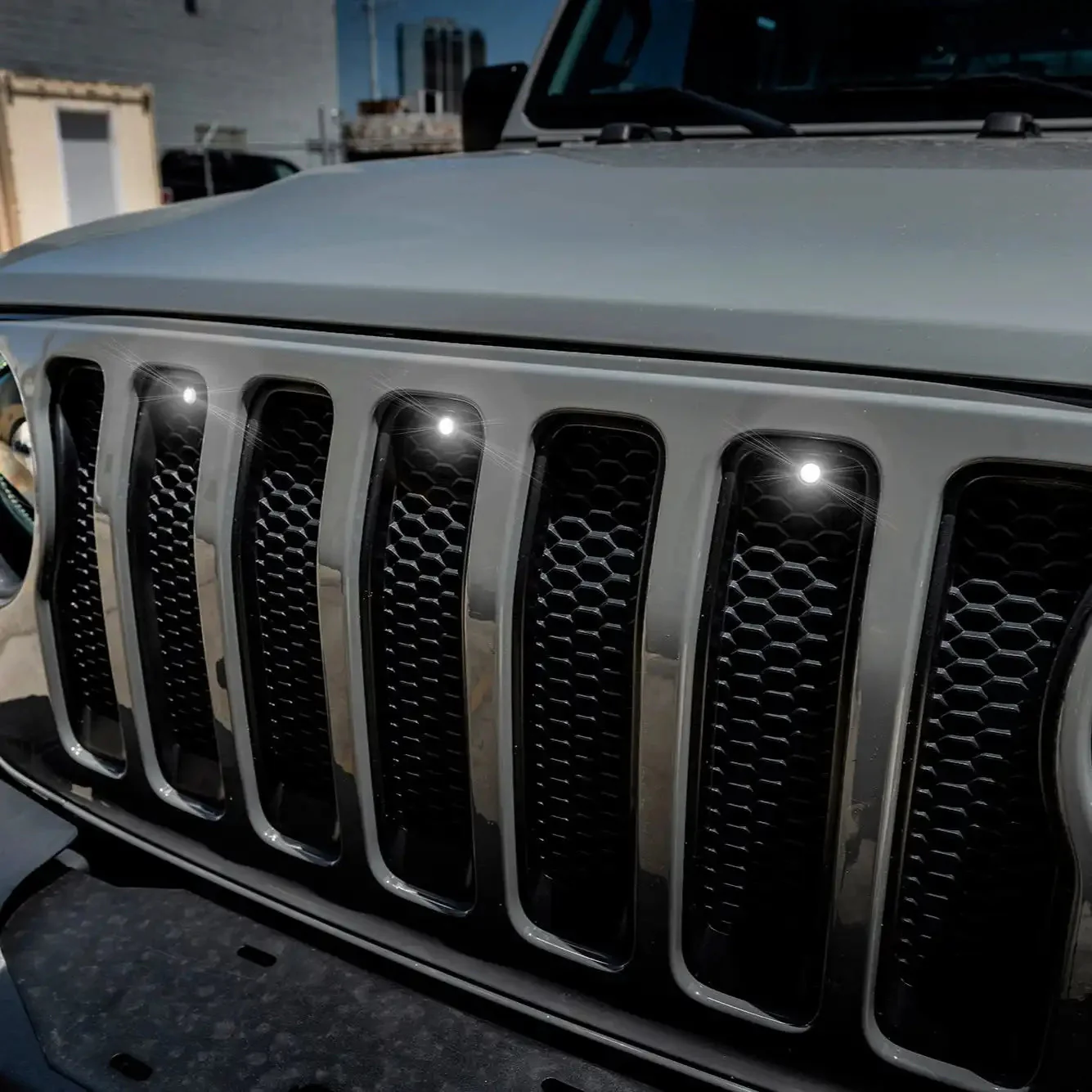 ORACLE Pre-Runner LED Grill Light Kit for Jeep Wrangler JL (2018-2023) - Image 23