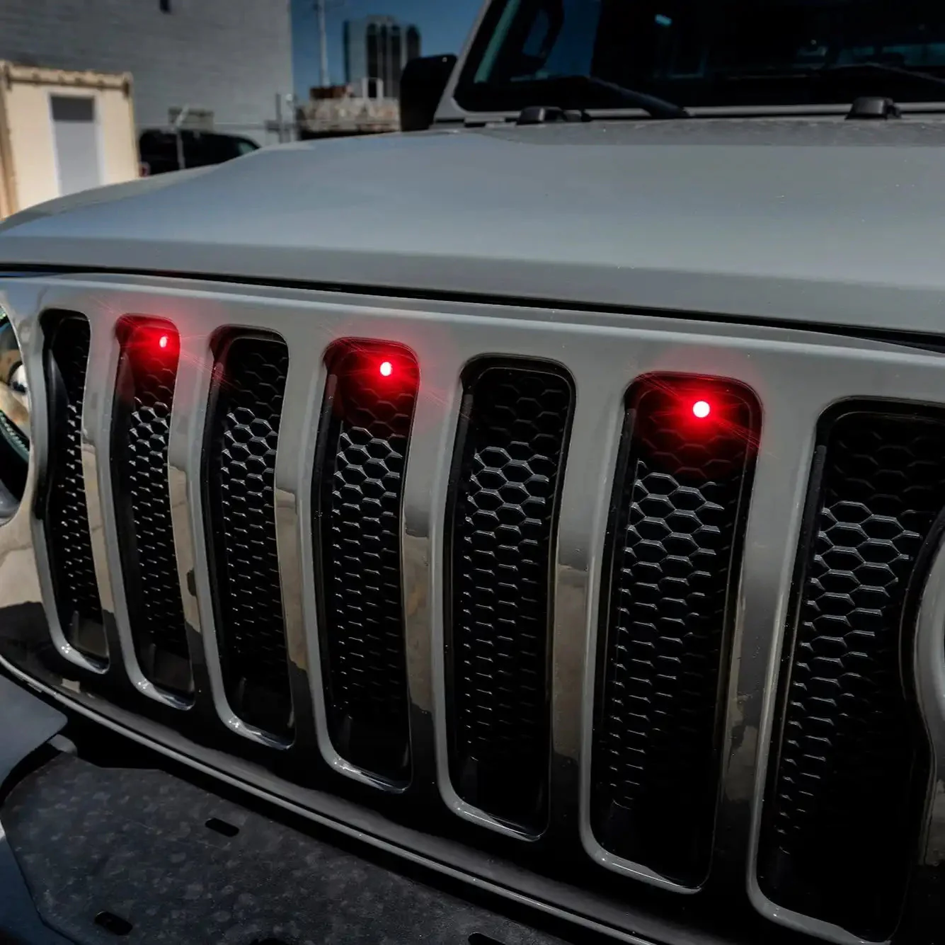 ORACLE Pre-Runner LED Grill Light Kit for Jeep Wrangler JL (2018-2023) - Image 25