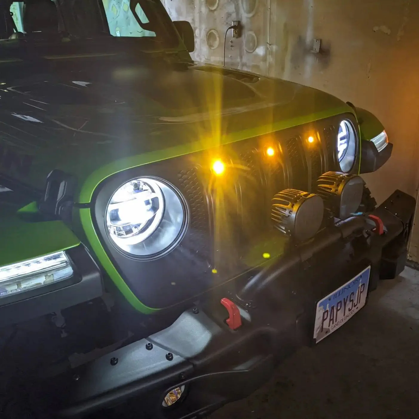 ORACLE Pre-Runner LED Grill Light Kit for Jeep Wrangler JL (2018-2023) - Image 6