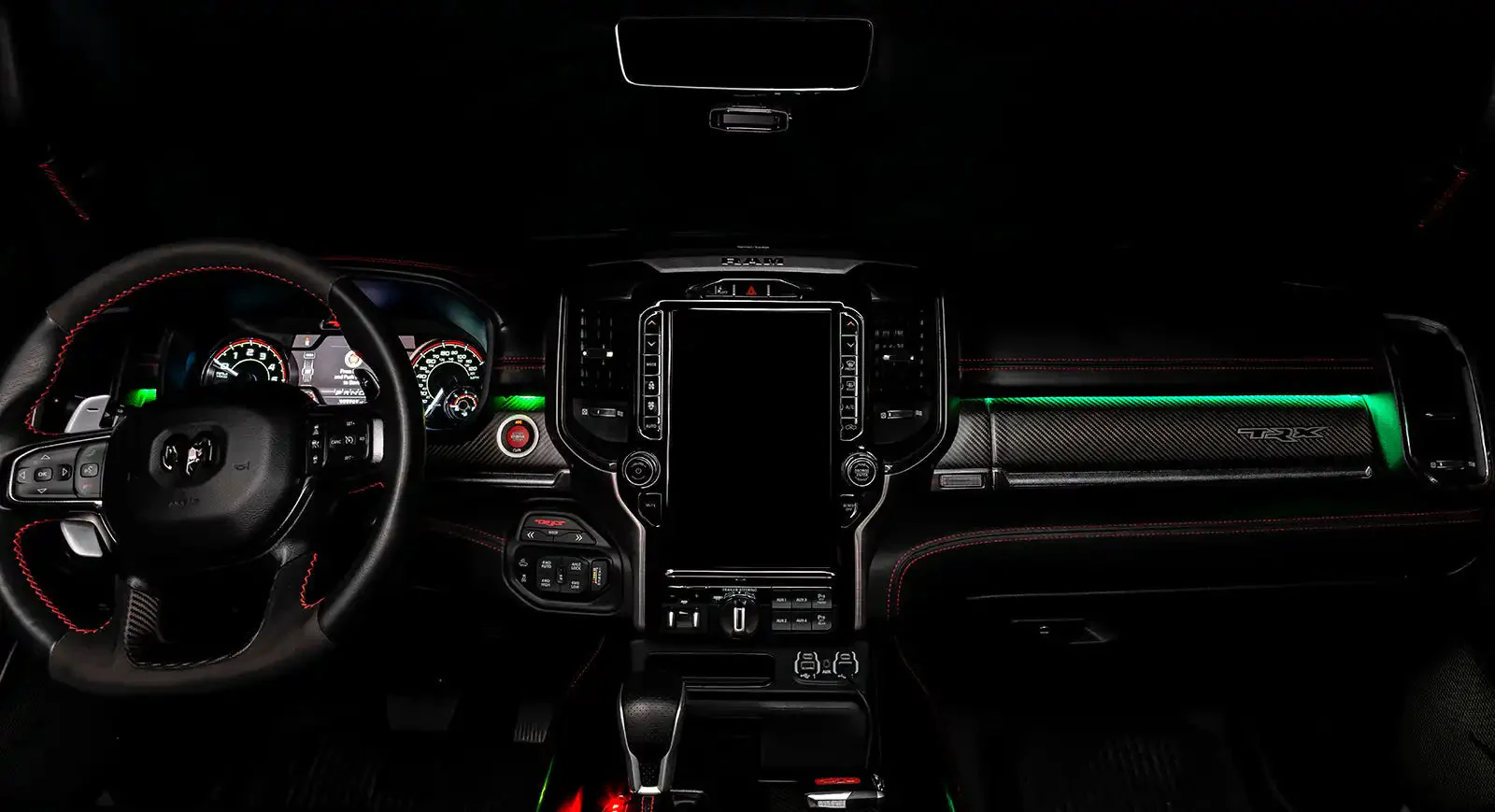 ORACLE Lighting 2019-2024 RAM Dash Interior Ambient Lighting ColorSHIFT RGB Conversion Kit - Image 23