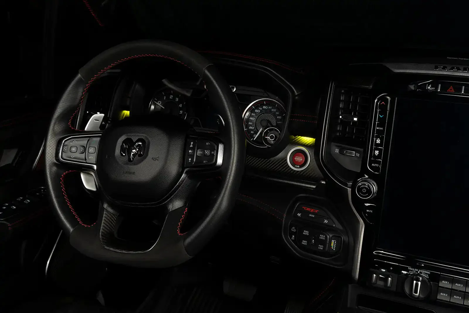 ORACLE Lighting 2019-2024 RAM Dash Interior Ambient Lighting ColorSHIFT RGB Conversion Kit - Image 34
