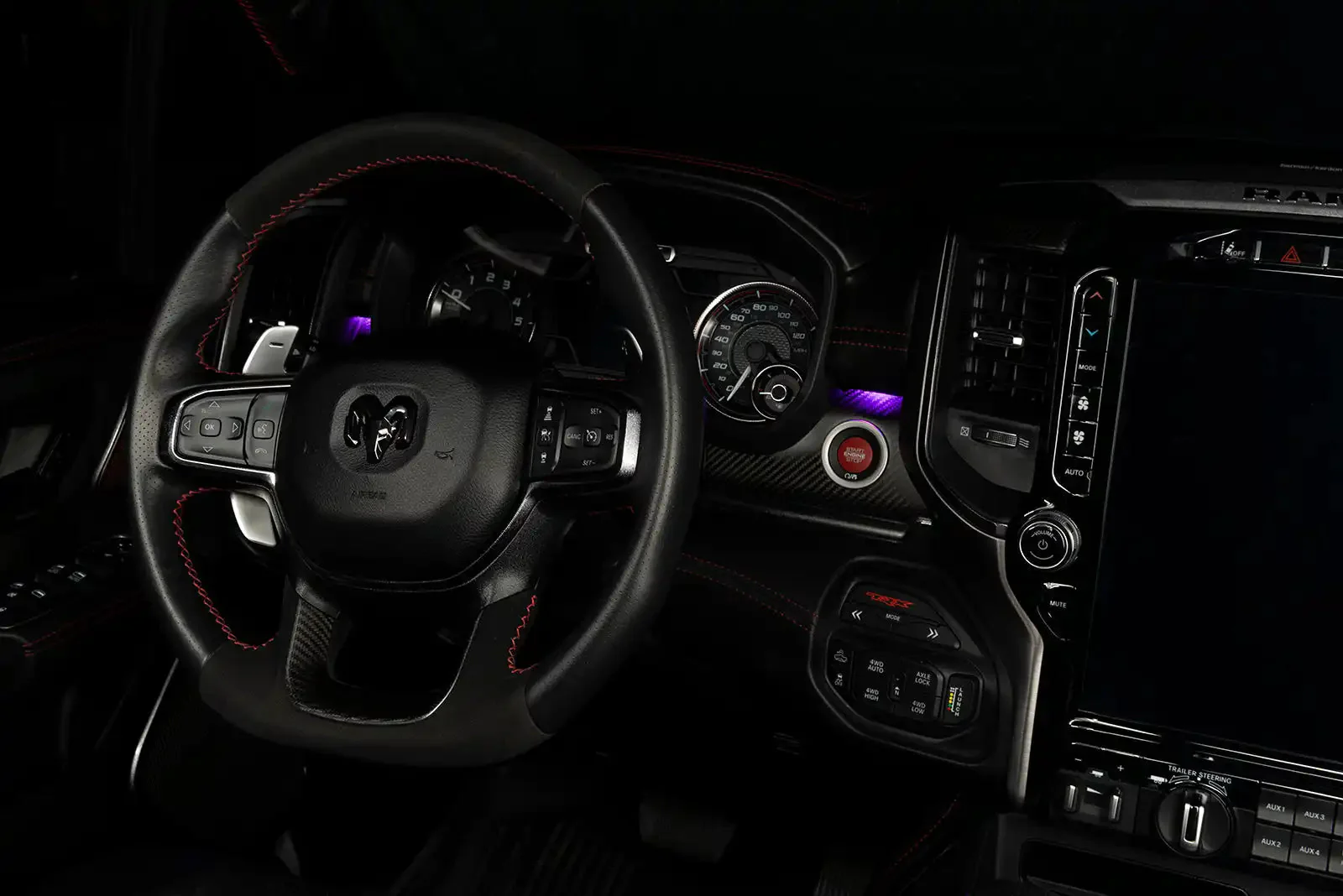 ORACLE Lighting 2019-2024 RAM Dash Interior Ambient Lighting ColorSHIFT RGB Conversion Kit - Image 35
