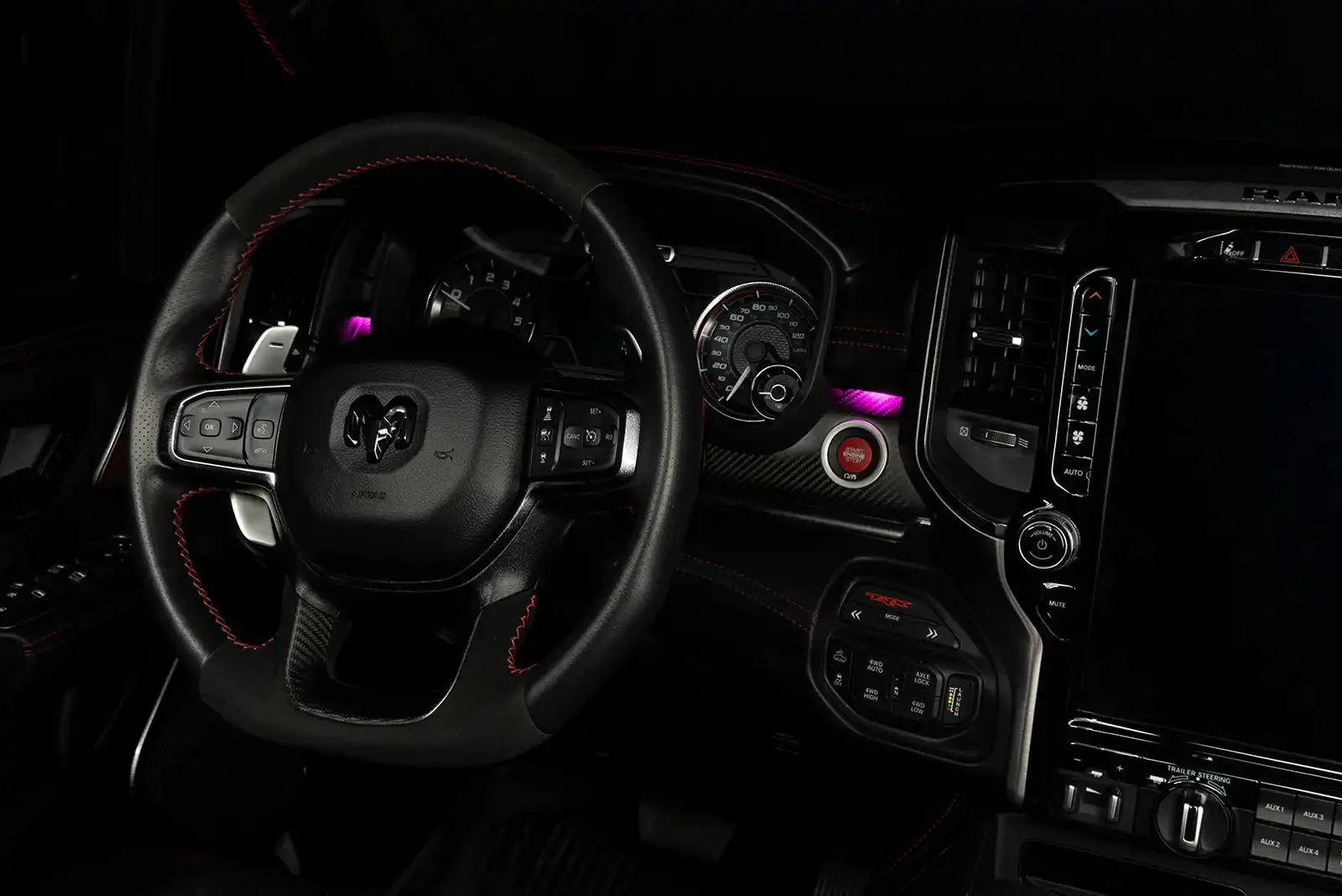 ORACLE Lighting 2019-2024 RAM Dash Interior Ambient Lighting ColorSHIFT RGB Conversion Kit - Image 36