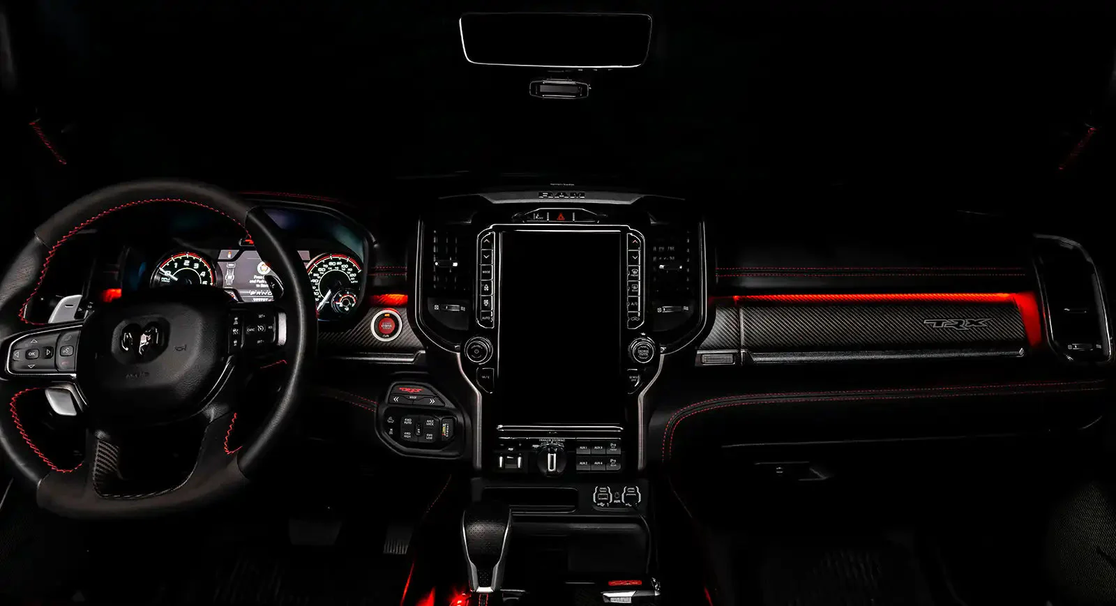 ORACLE Lighting 2019-2024 RAM Dash Interior Ambient Lighting ColorSHIFT RGB Conversion Kit - Image 45