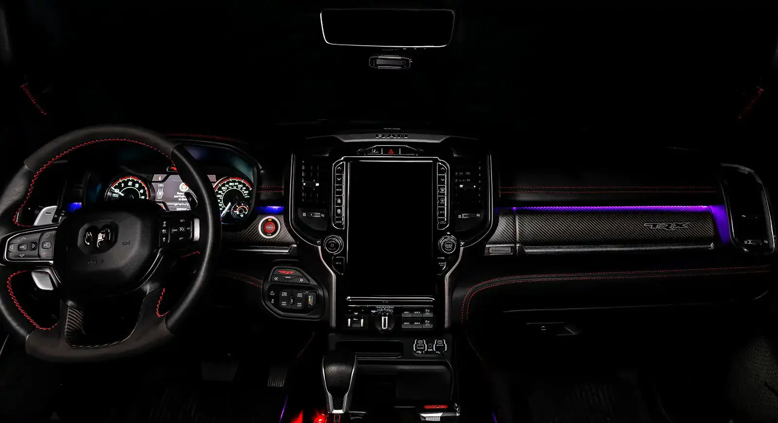 ORACLE Lighting 2019-2024 RAM Dash Interior Ambient Lighting ColorSHIFT RGB Conversion Kit - Image 46