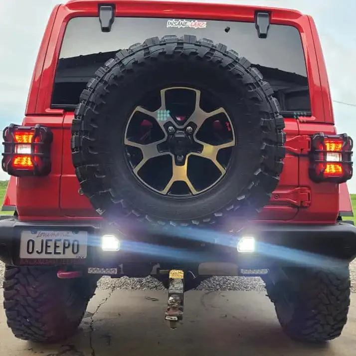 2018-2025 Jeep Wrangler JL LED Bumper Reverse Lights - 1000 Lumen High-Output Upgrade - Image 6